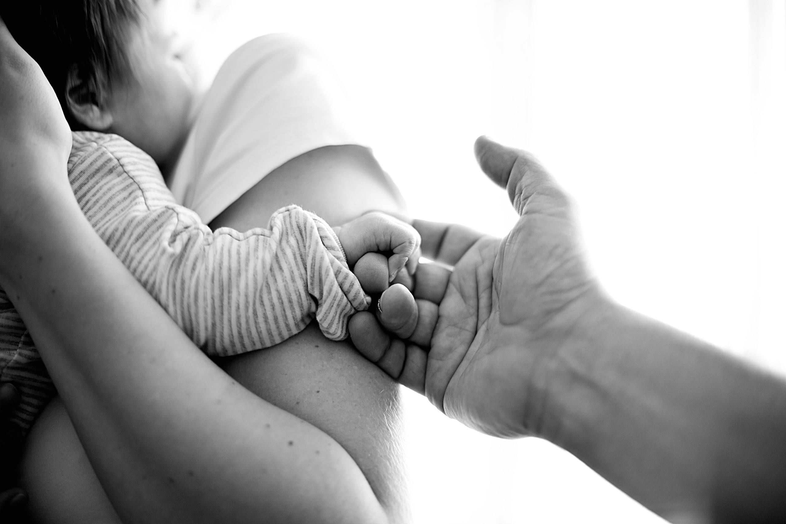 Домашнии ЧБ Истории. Фотограф новорожденных и детей до года в Новосибирске Ka