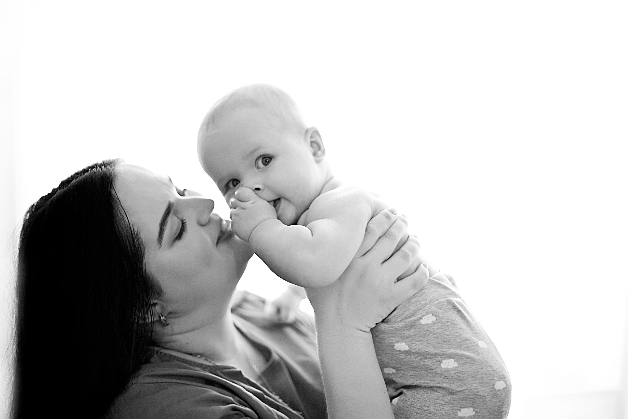 Домашнии ЧБ Истории. Фотограф новорожденных и детей до года в Новосибирске Ka