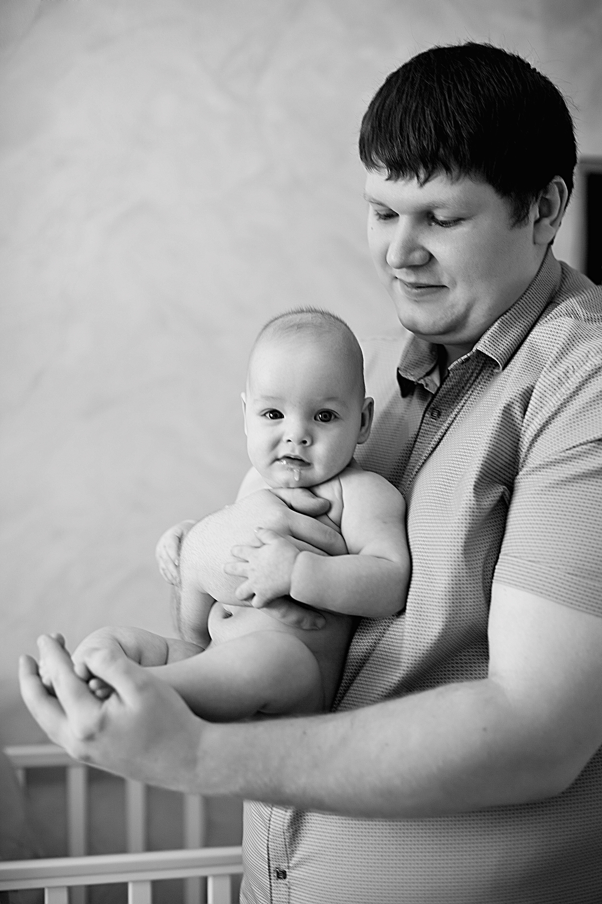 Домашнии ЧБ Истории. Фотограф новорожденных и детей до года в Новосибирске Ka