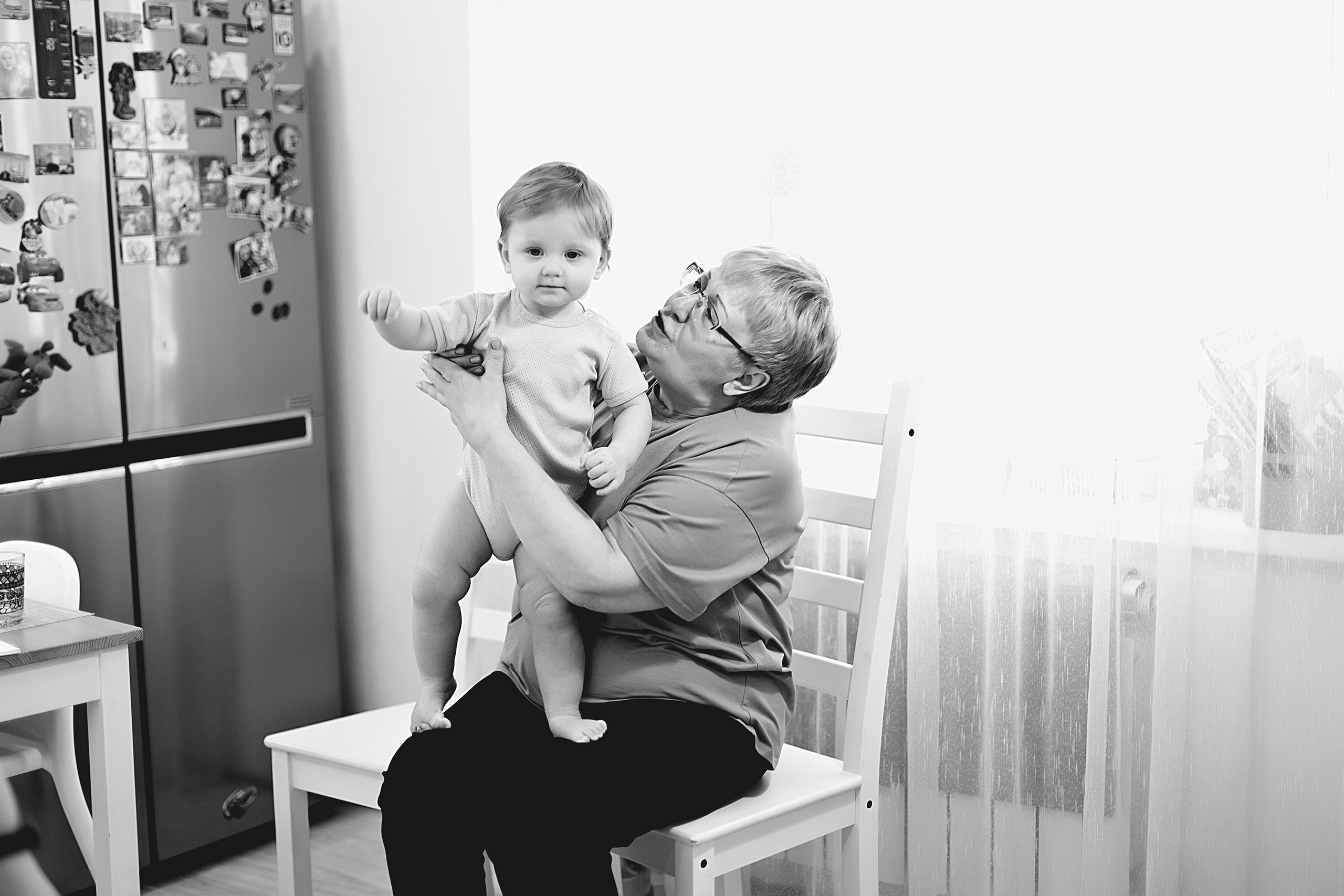 Домашнии ЧБ Истории. Фотограф новорожденных и детей до года в Новосибирске Ka