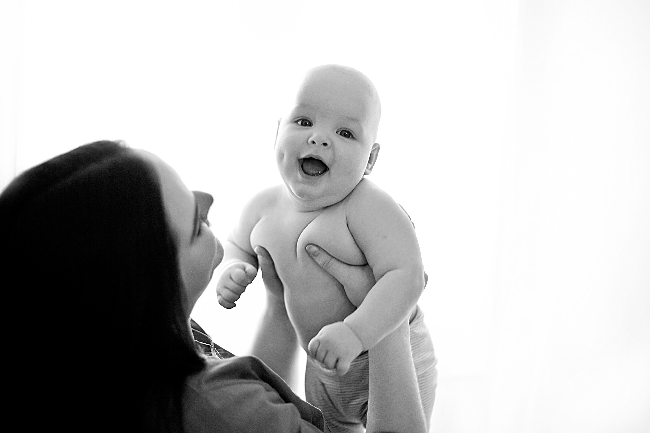 Домашнии ЧБ Истории. Фотограф новорожденных и детей до года в Новосибирске Ka