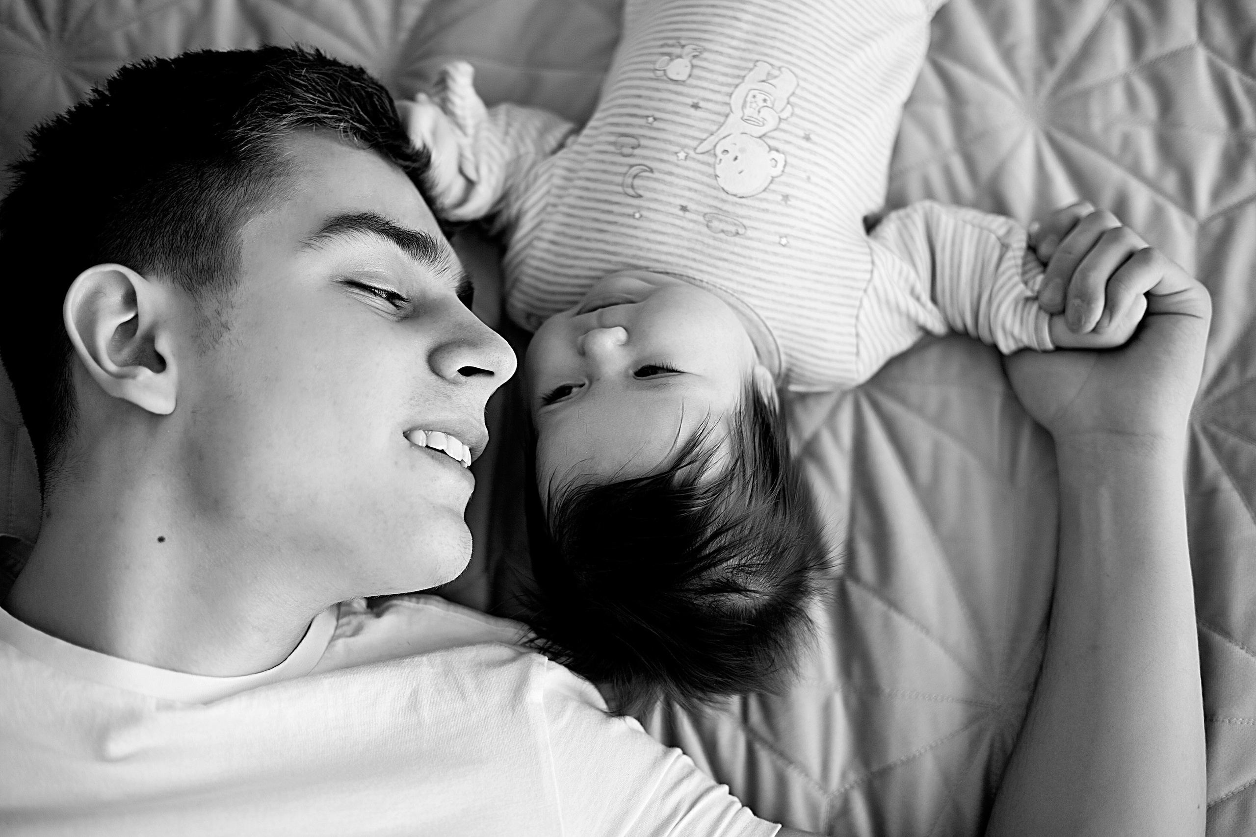 Домашнии ЧБ Истории. Фотограф новорожденных и детей до года в Новосибирске Ka