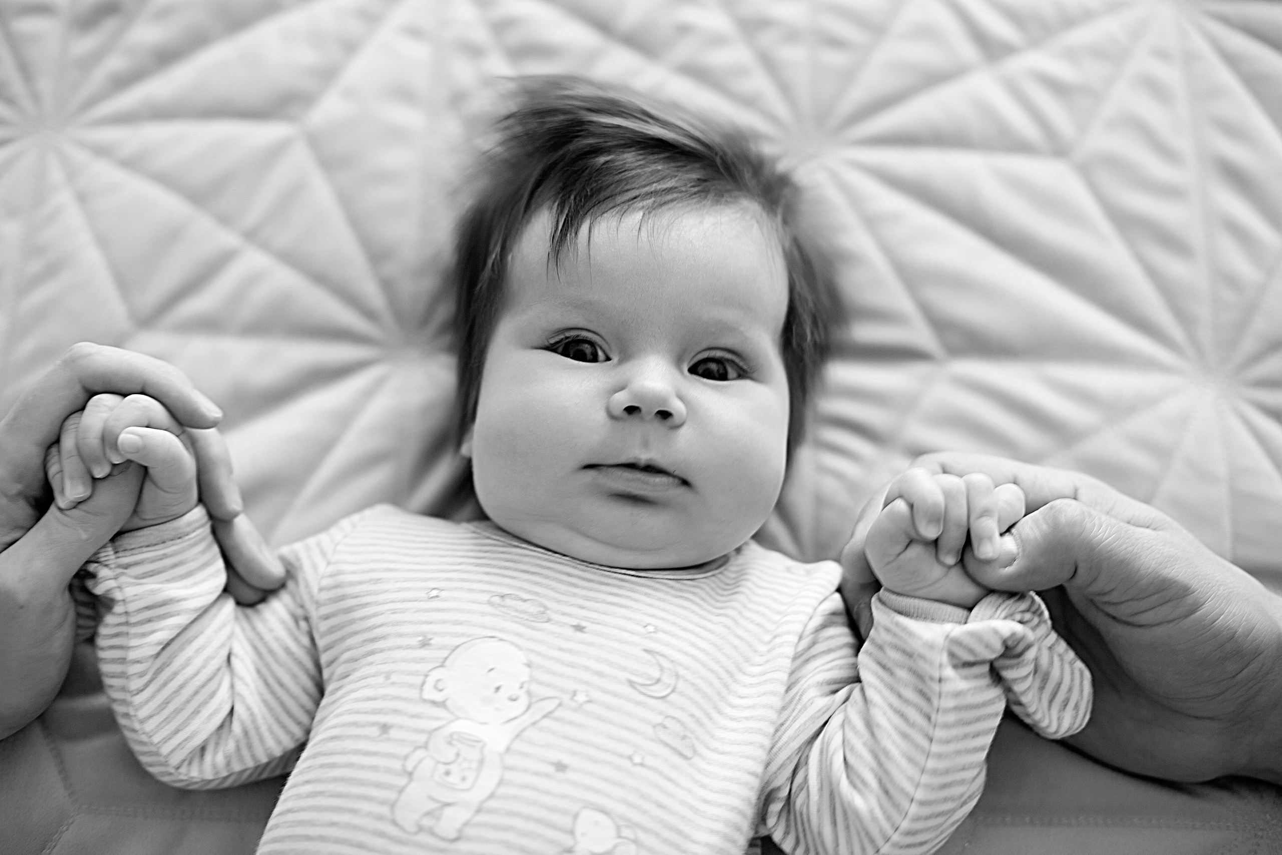 Домашнии ЧБ Истории. Фотограф новорожденных и детей до года в Новосибирске Ka