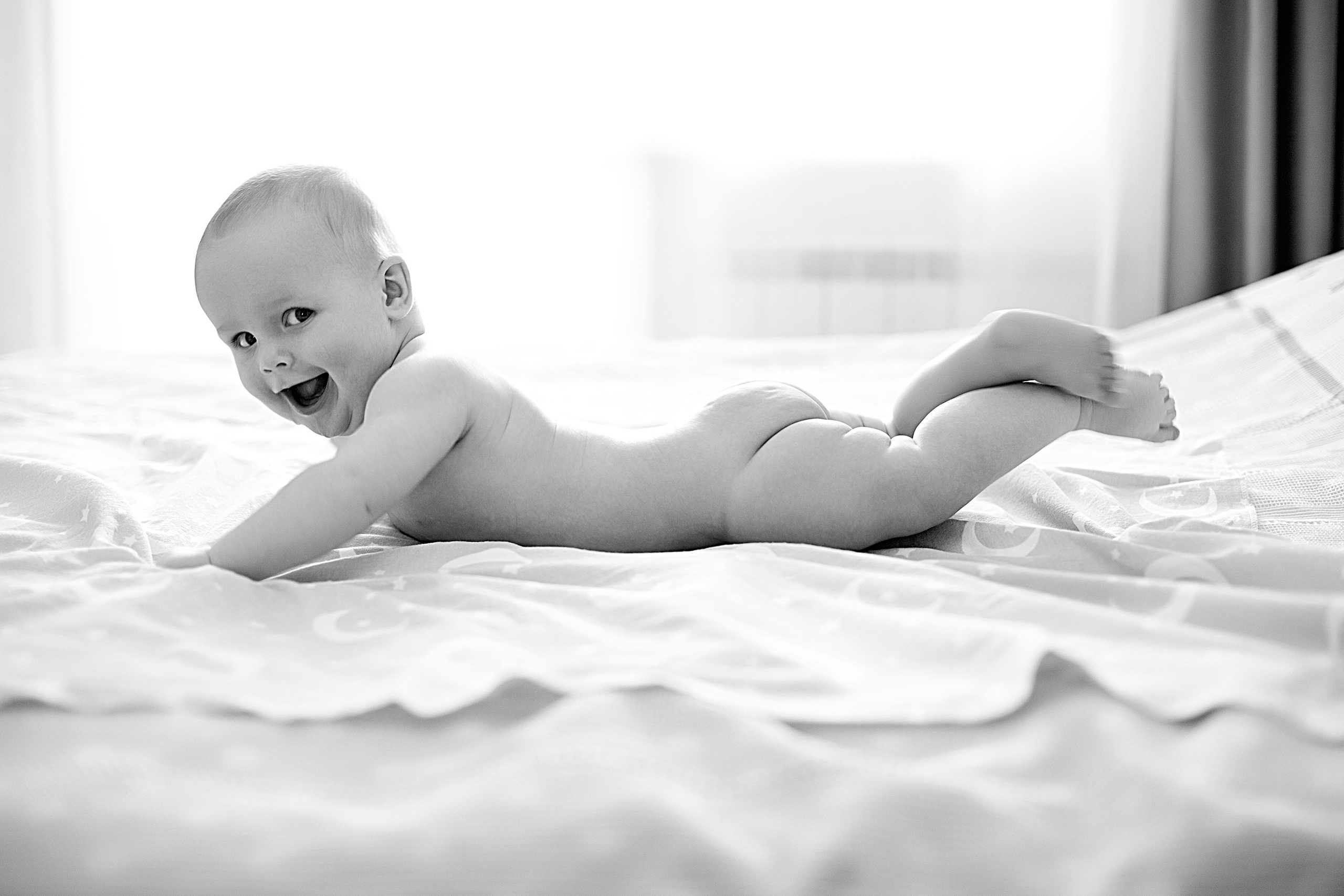 Домашнии ЧБ Истории. Фотограф новорожденных и детей до года в Новосибирске Ka