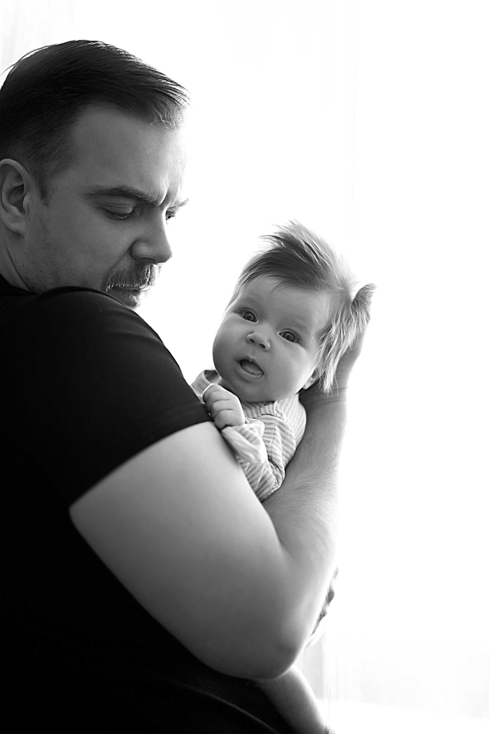 Домашнии ЧБ Истории. Фотограф новорожденных и детей до года в Новосибирске Ka