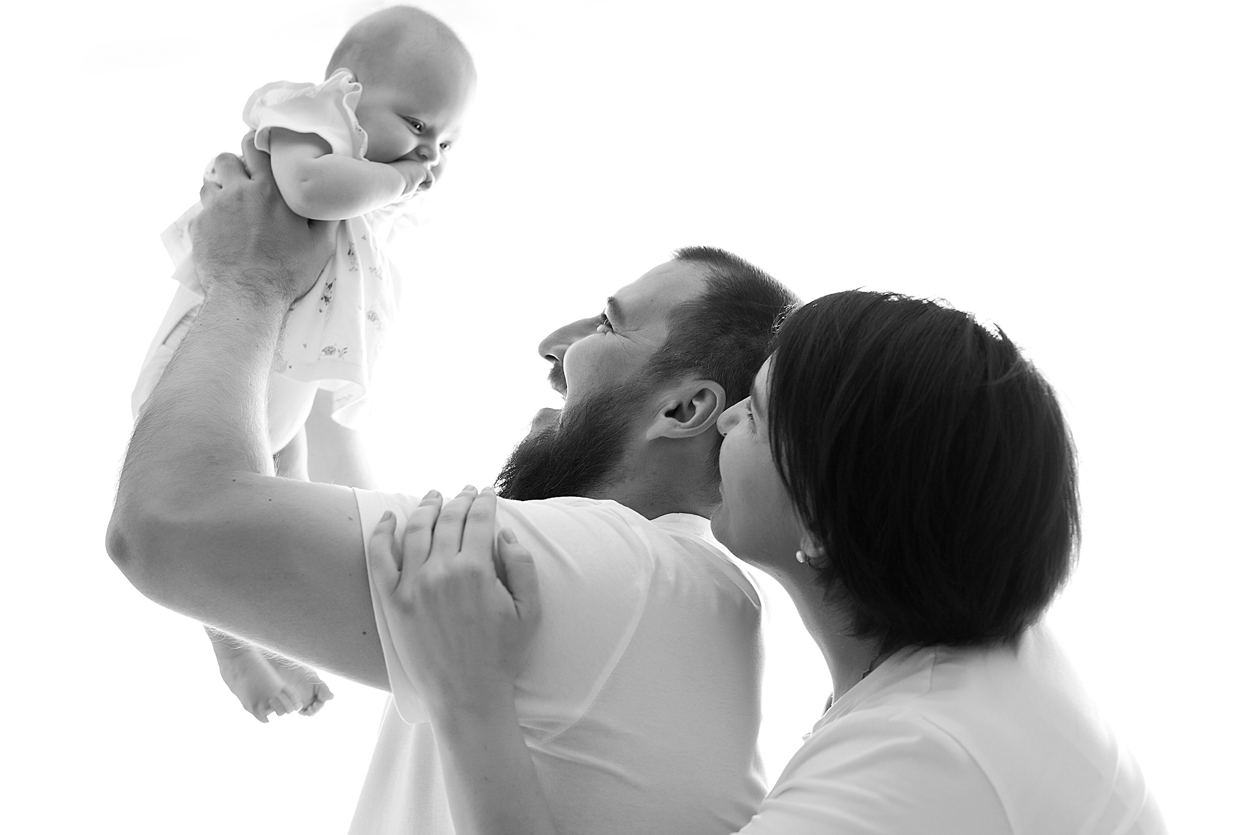 Домашнии ЧБ Истории. Фотограф новорожденных и детей до года в Новосибирске Ka