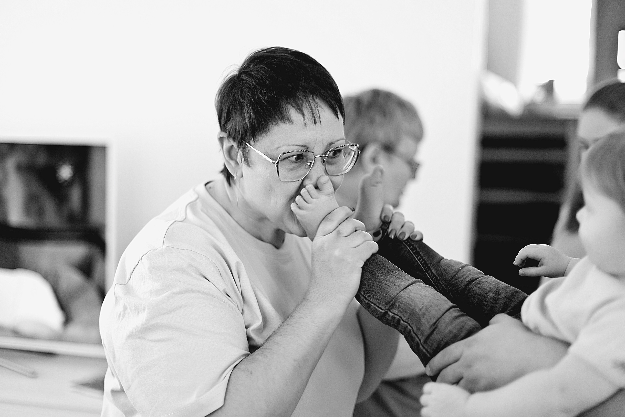 Домашнии ЧБ Истории. Фотограф новорожденных и детей до года в Новосибирске Ka