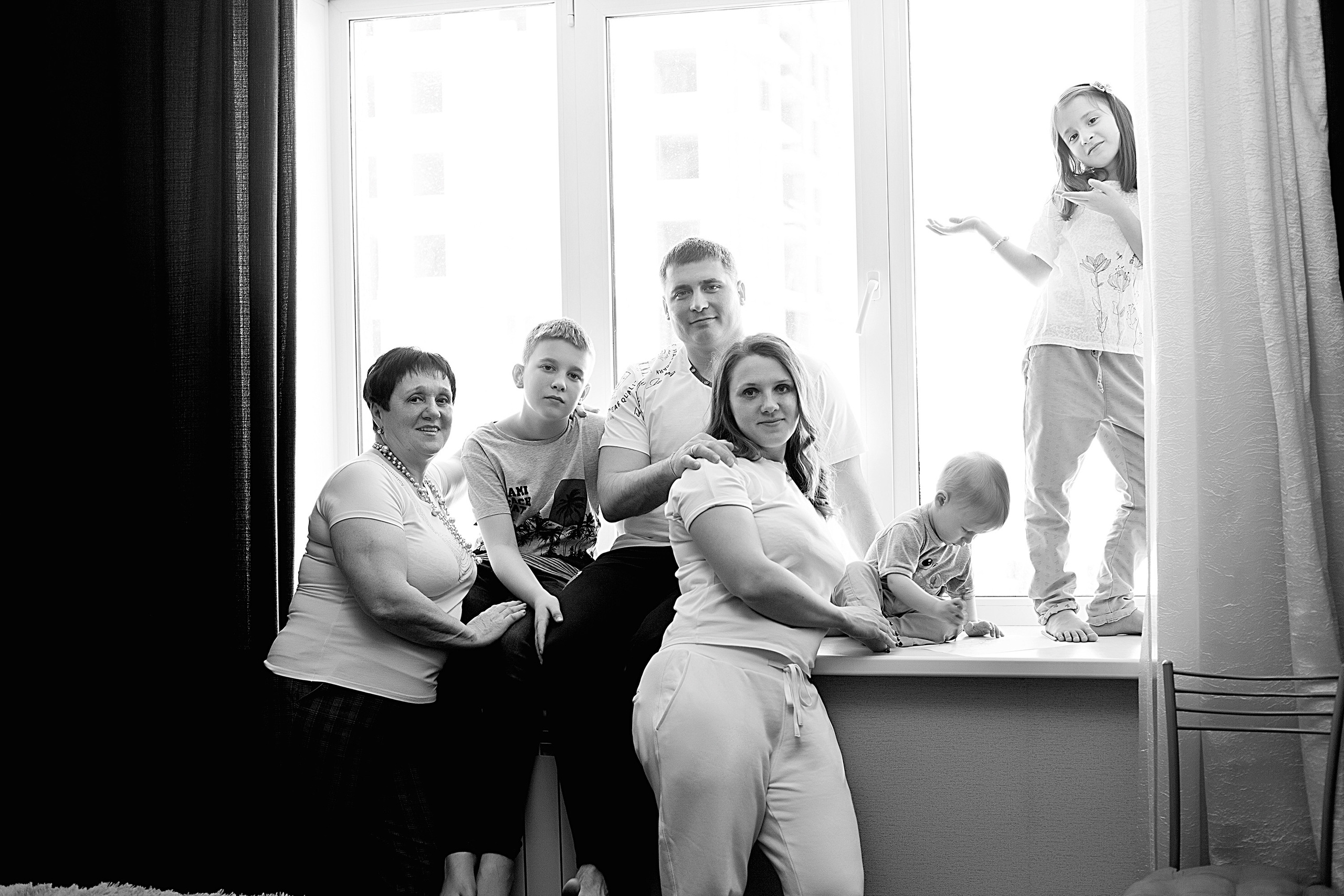 Домашнии ЧБ Истории. Фотограф новорожденных и детей до года в Новосибирске Ka