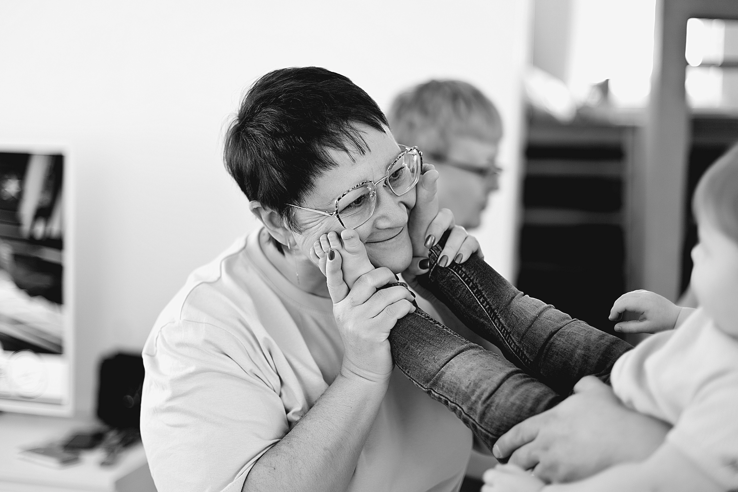 Домашнии ЧБ Истории. Фотограф новорожденных и детей до года в Новосибирске Ka