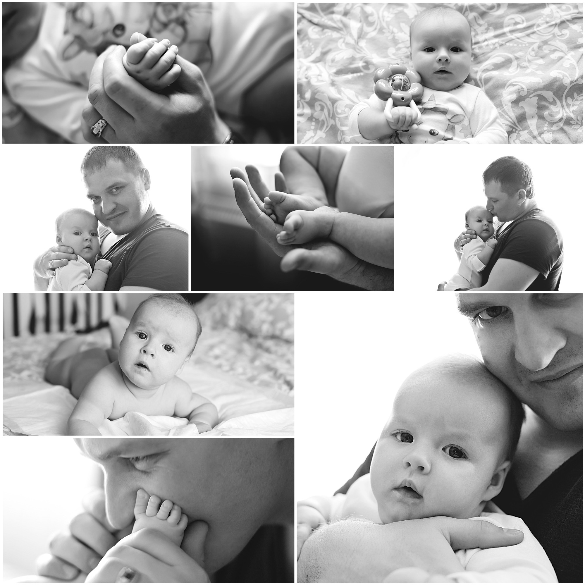 Домашнии ЧБ Истории. Фотограф новорожденных и детей до года в Новосибирске Ka