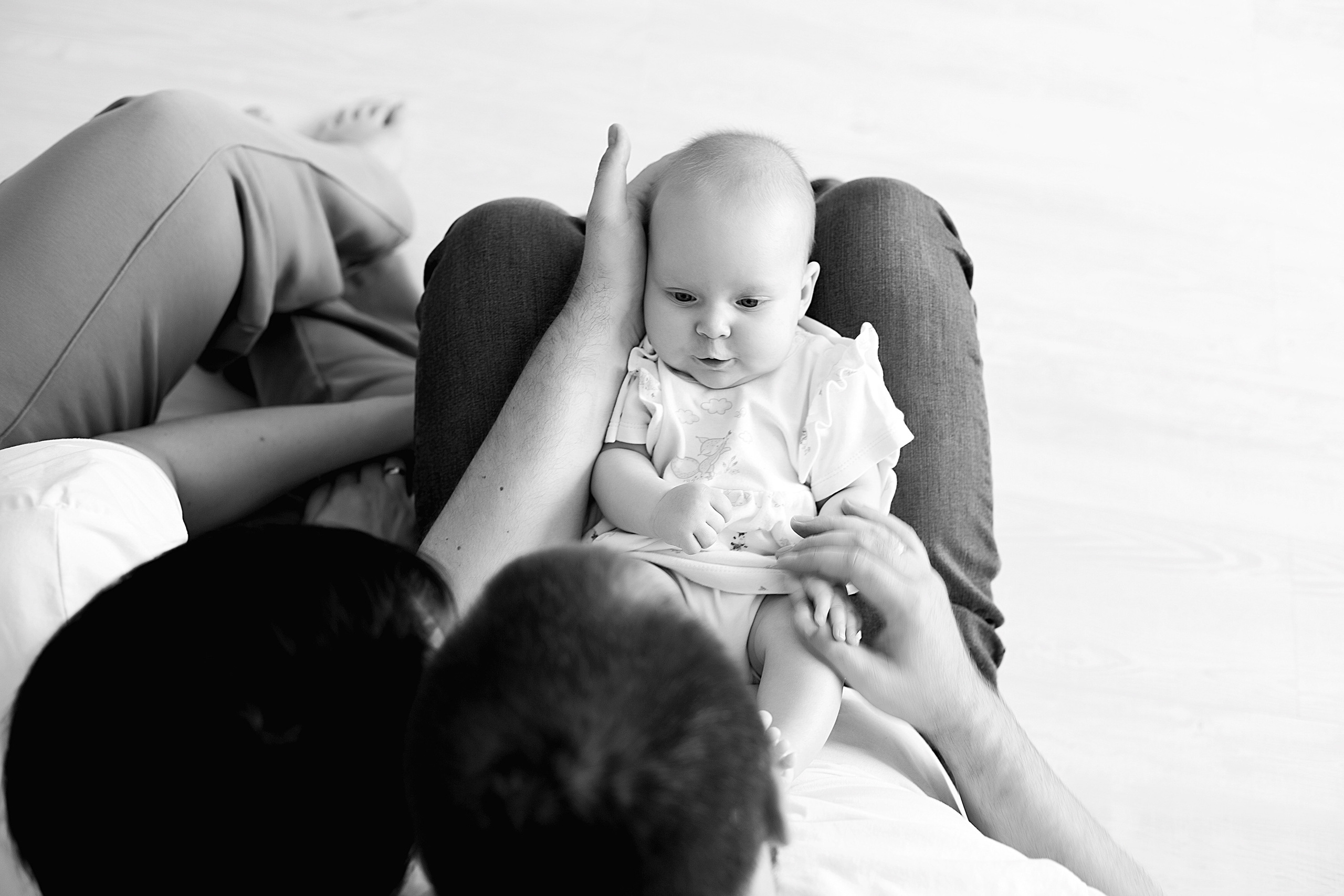 Домашнии ЧБ Истории. Фотограф новорожденных и детей до года в Новосибирске Ka