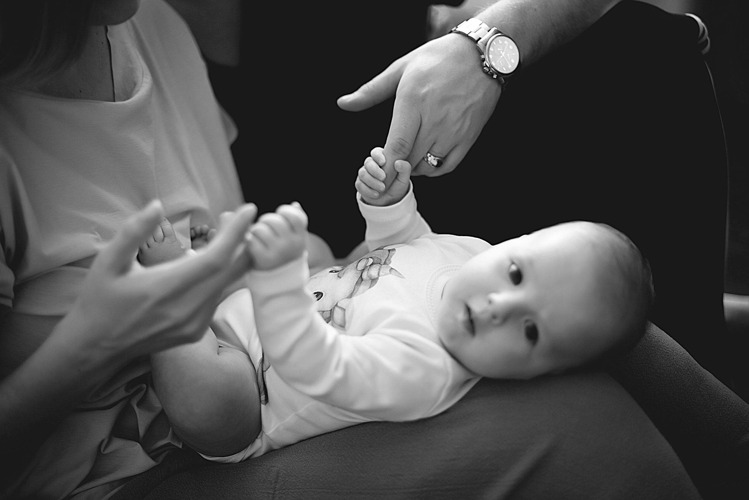 Домашнии ЧБ Истории. Фотограф новорожденных и детей до года в Новосибирске Ka