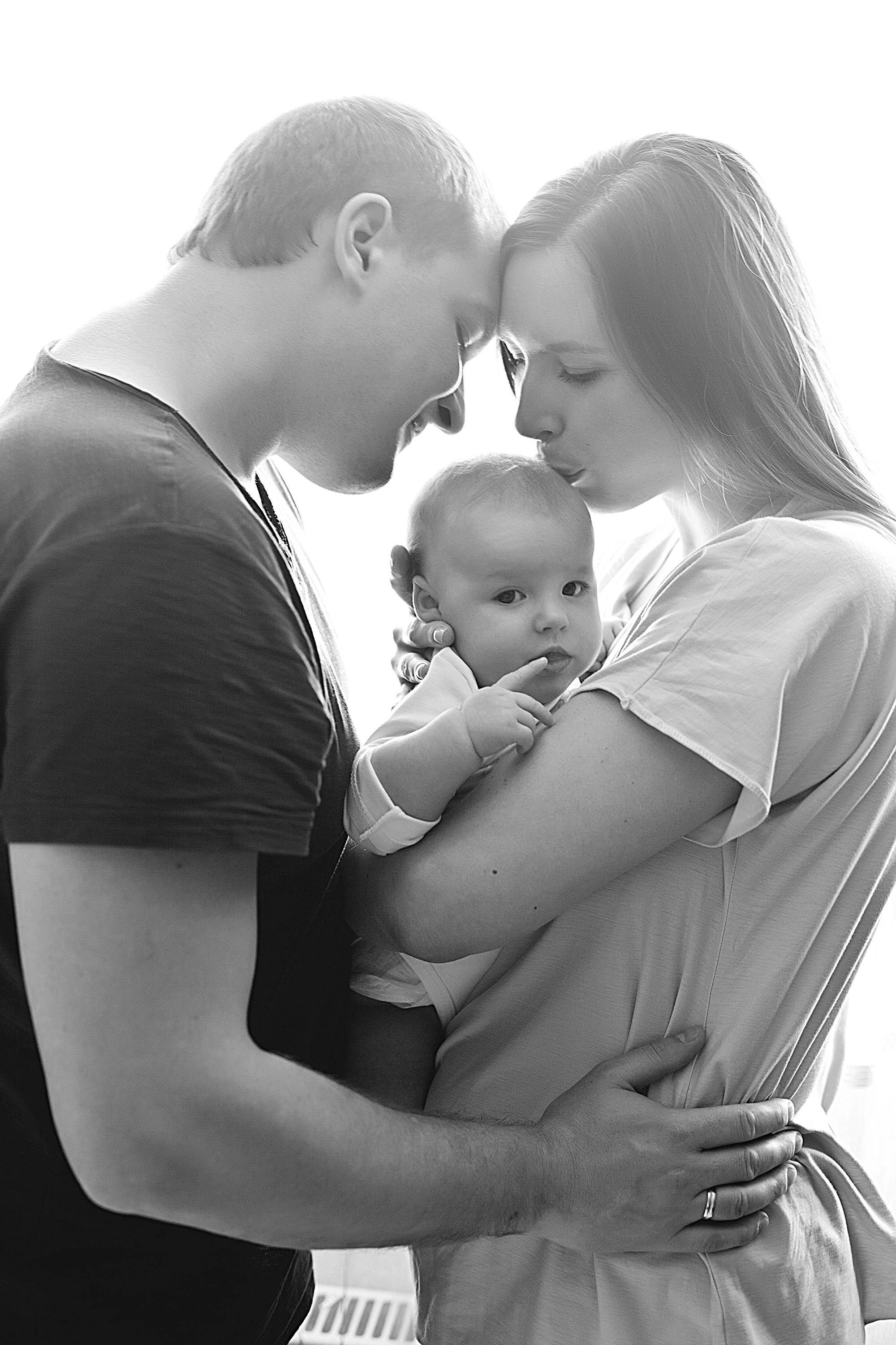 Домашнии ЧБ Истории. Фотограф новорожденных и детей до года в Новосибирске Ka