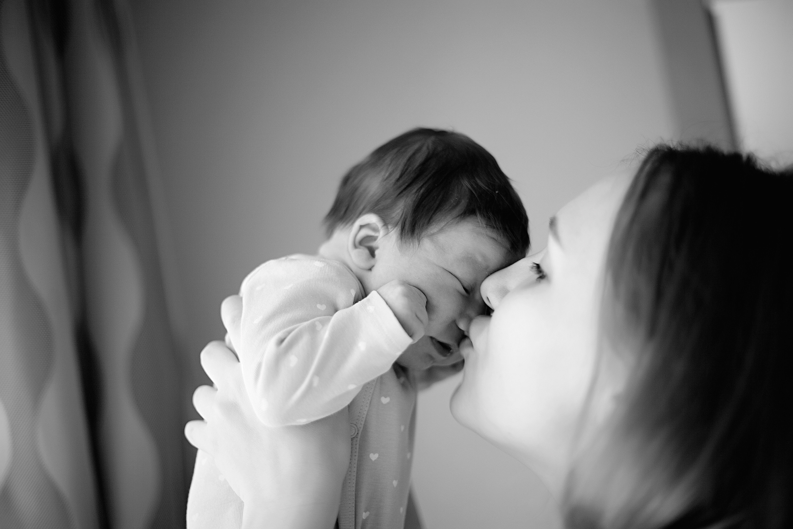 Домашнии ЧБ Истории. Фотограф новорожденных и детей до года в Новосибирске Ka