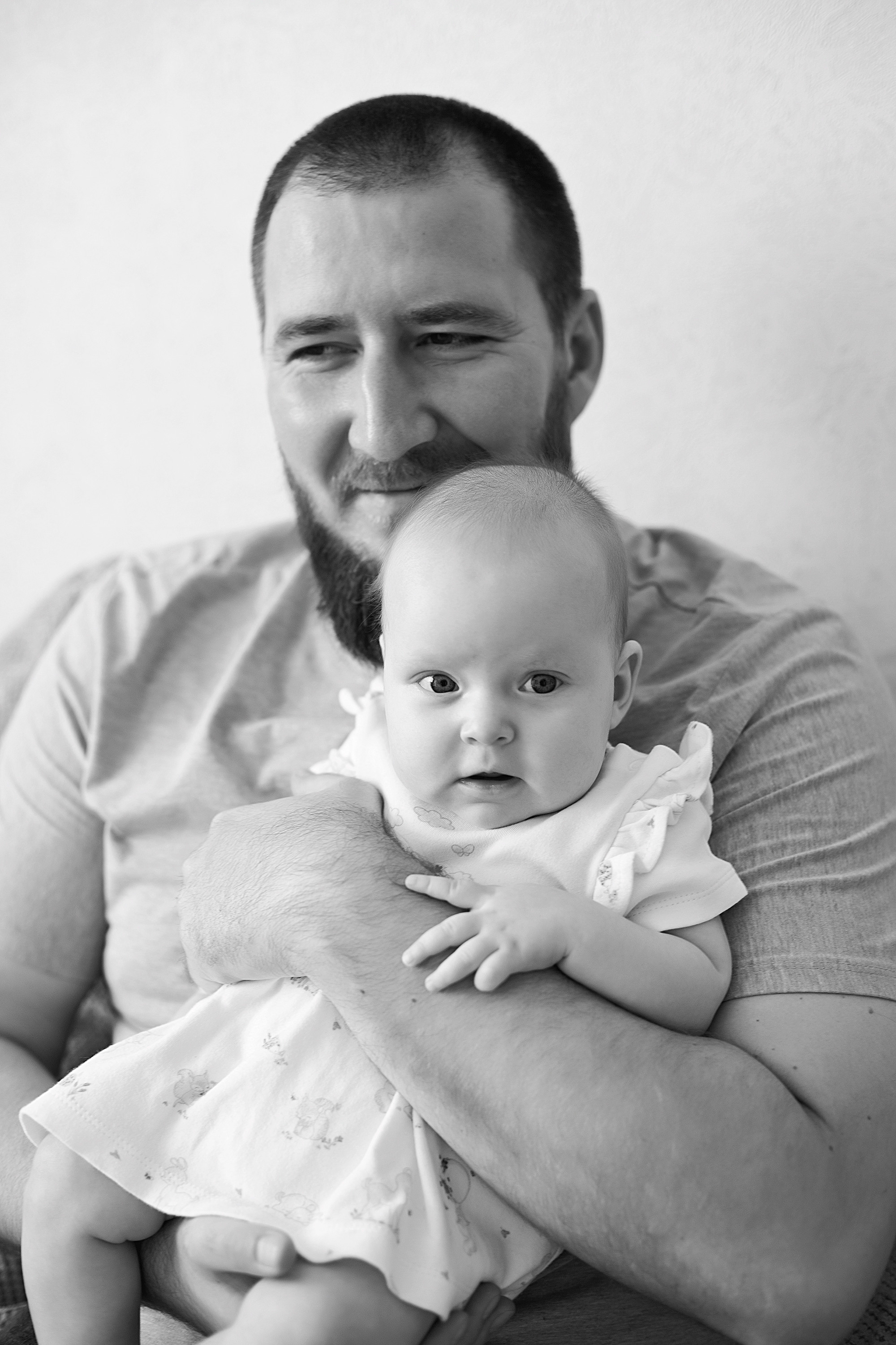 Домашнии ЧБ Истории. Фотограф новорожденных и детей до года в Новосибирске Ka