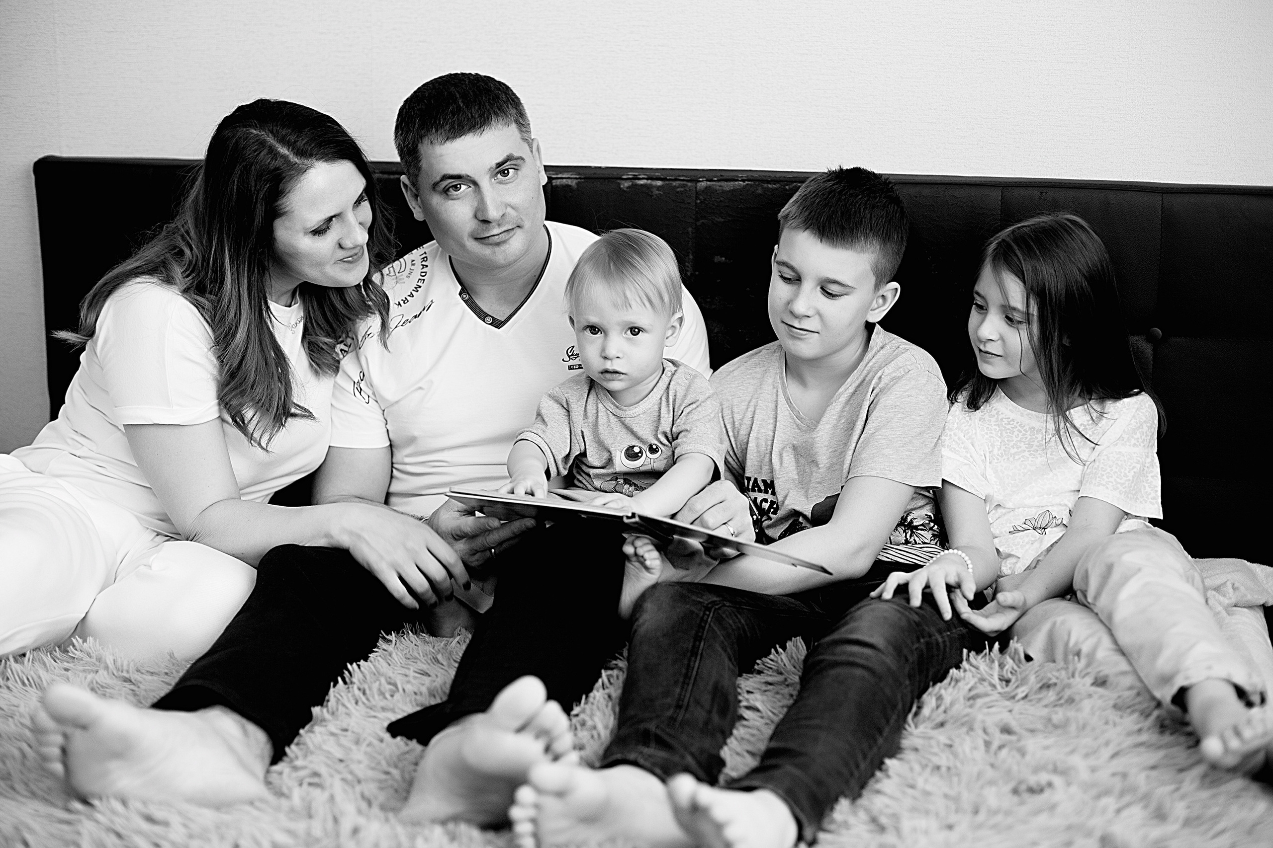 Домашнии ЧБ Истории. Фотограф новорожденных и детей до года в Новосибирске Ka