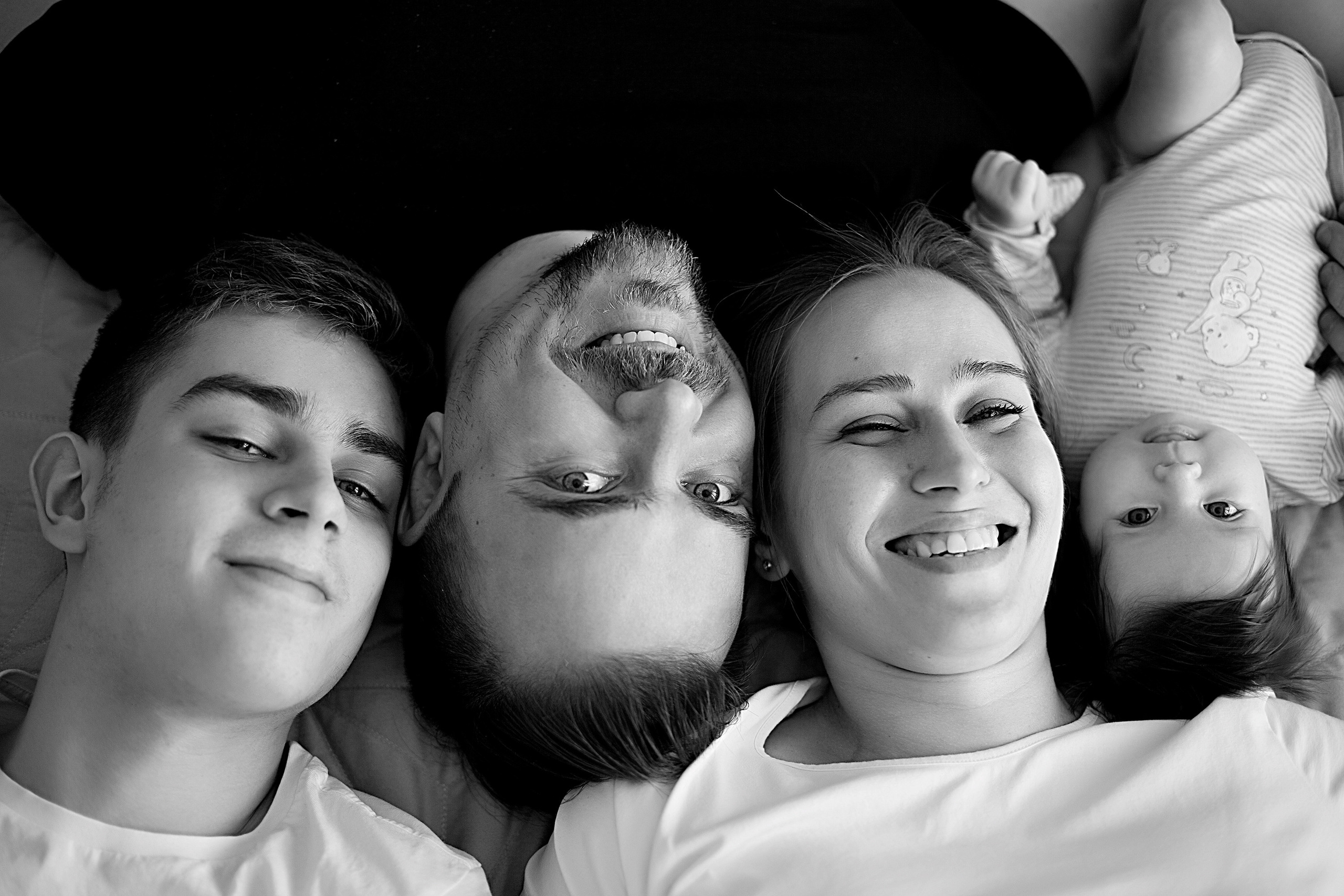 Домашнии ЧБ Истории. Фотограф новорожденных и детей до года в Новосибирске Ka