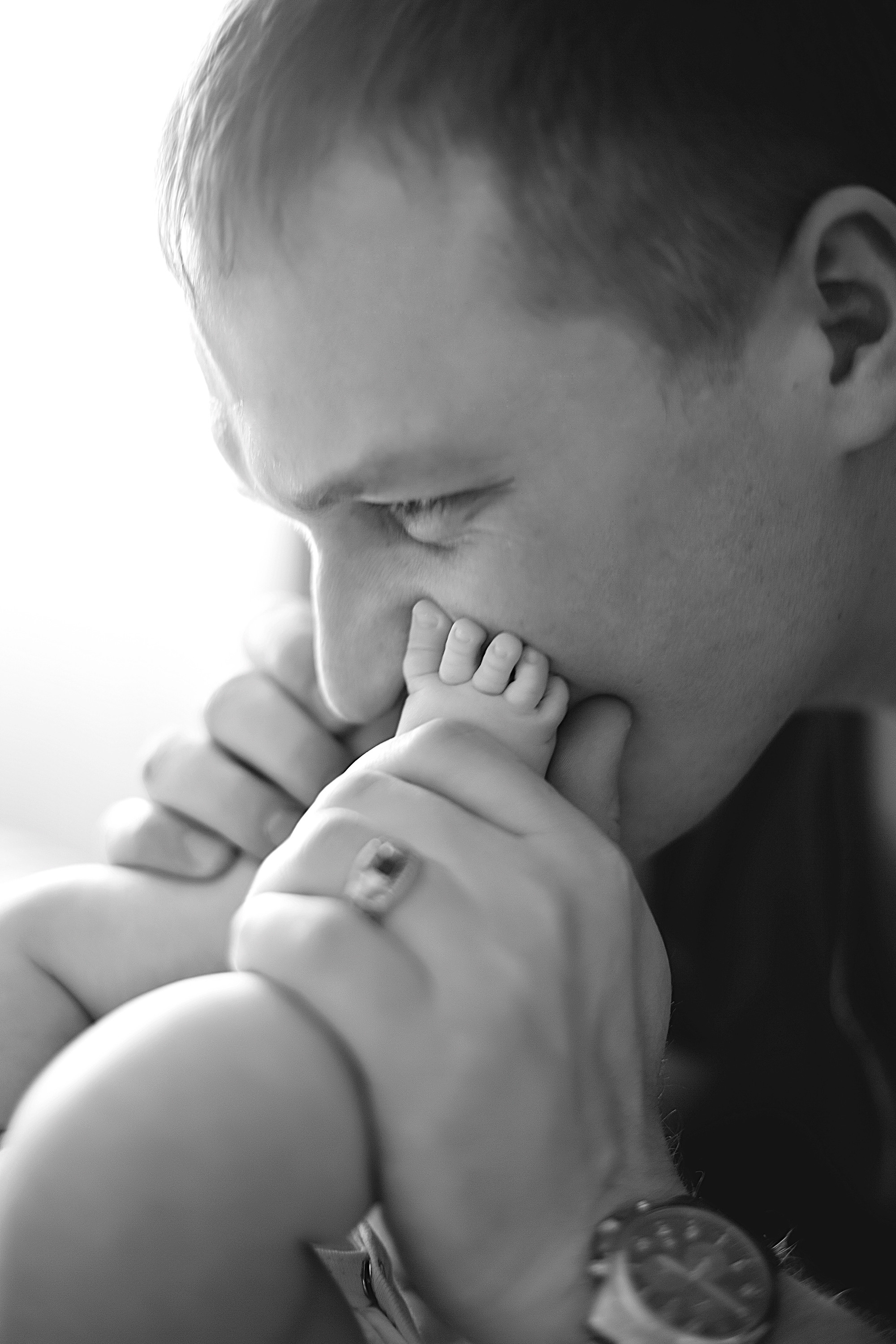 Домашнии ЧБ Истории. Фотограф новорожденных и детей до года в Новосибирске Ka