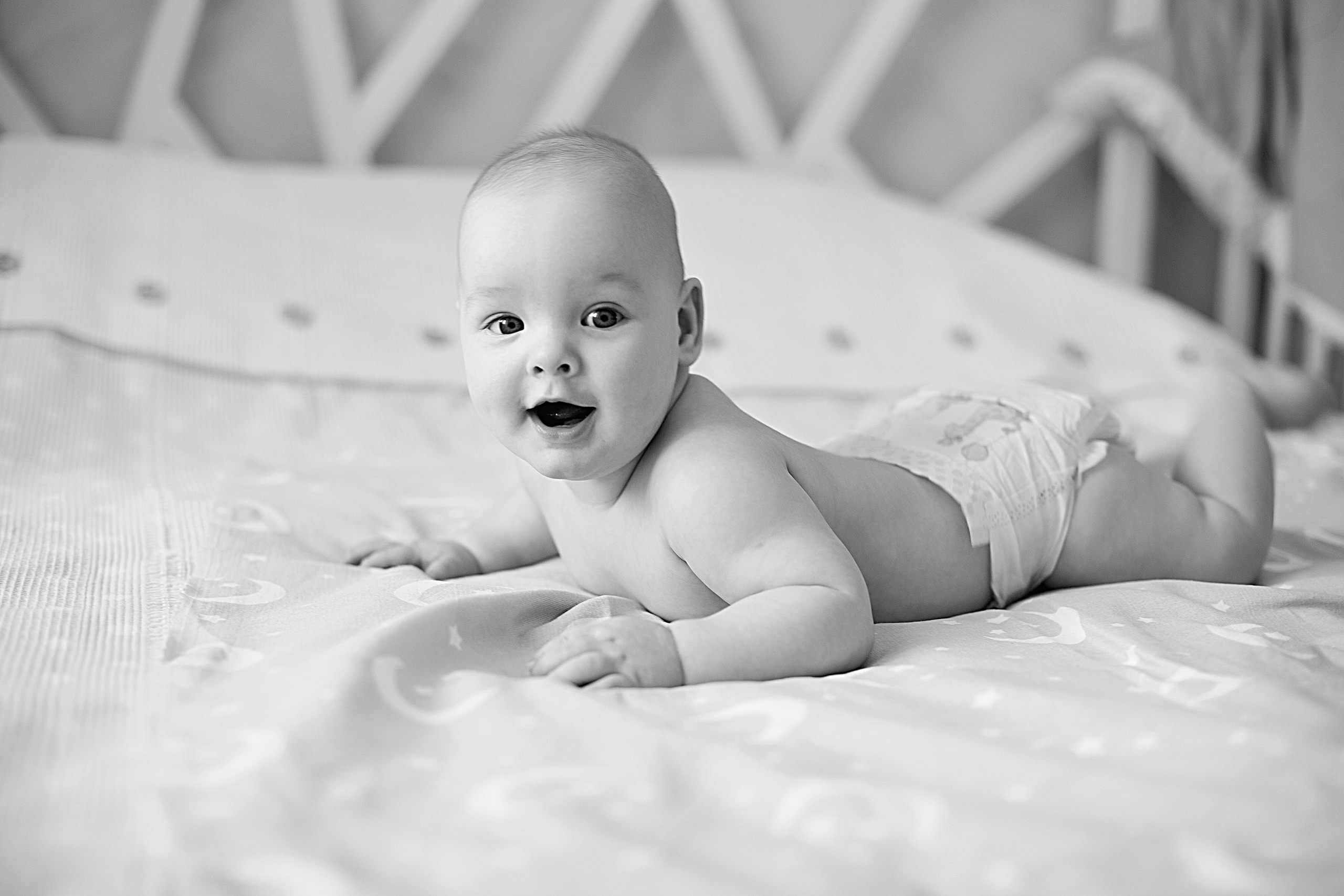 Домашнии ЧБ Истории. Фотограф новорожденных и детей до года в Новосибирске Ka