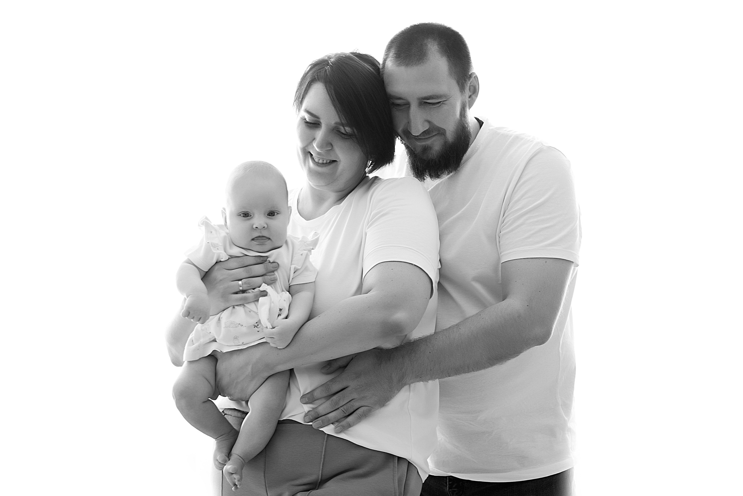 Домашнии ЧБ Истории. Фотограф новорожденных и детей до года в Новосибирске Ka