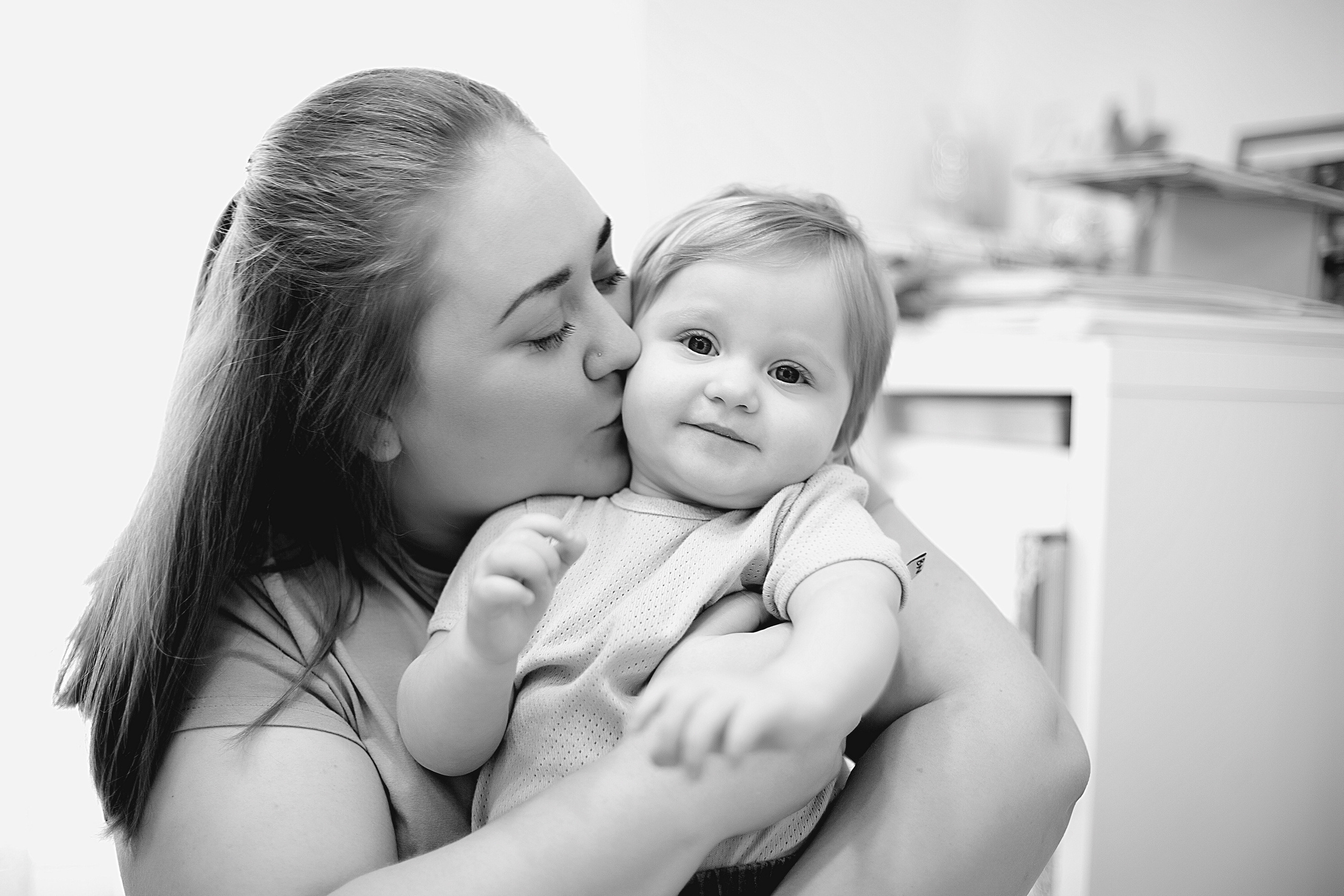 Домашнии ЧБ Истории. Фотограф новорожденных и детей до года в Новосибирске Ka