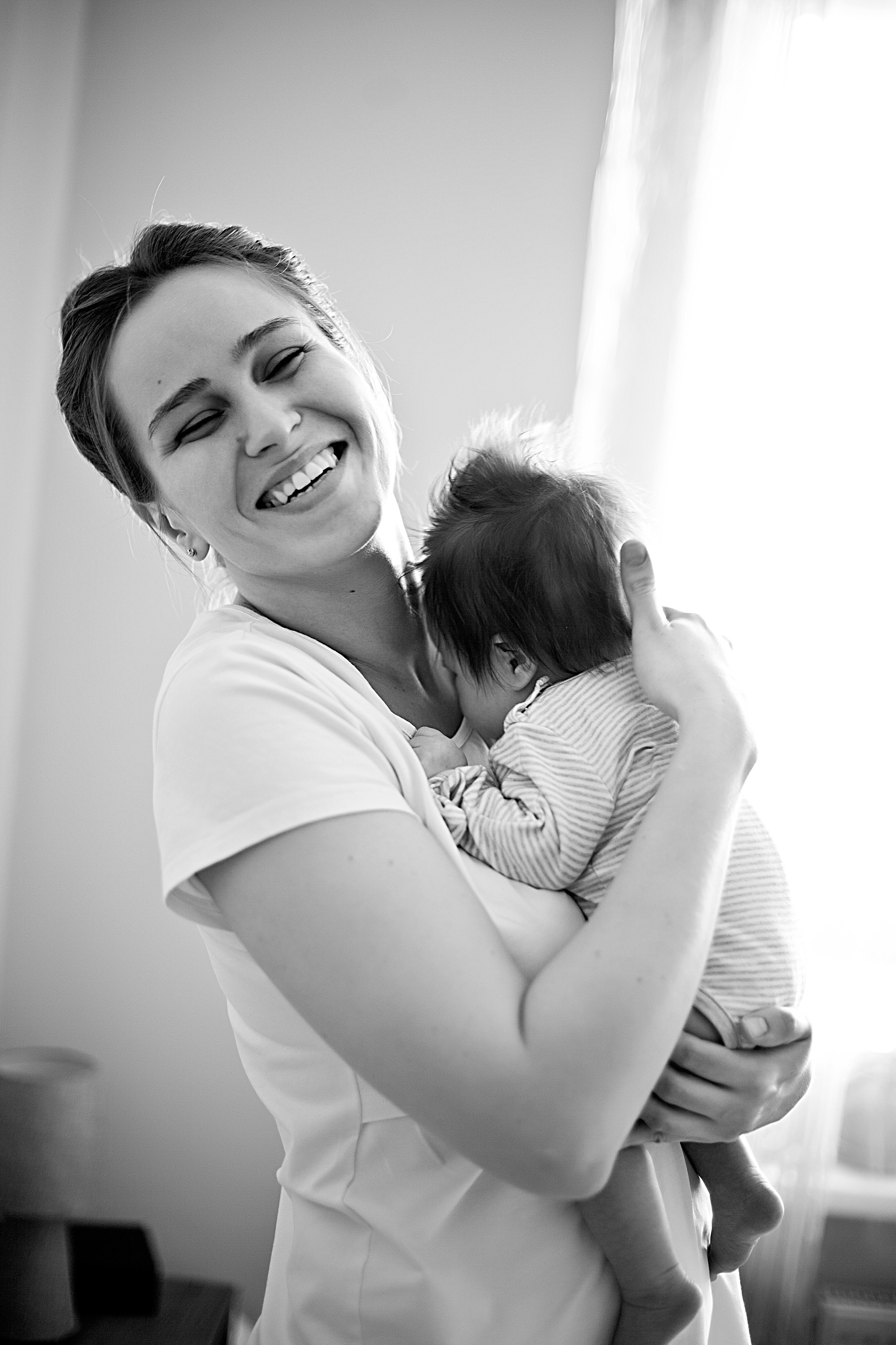 Домашнии ЧБ Истории. Фотограф новорожденных и детей до года в Новосибирске Ka