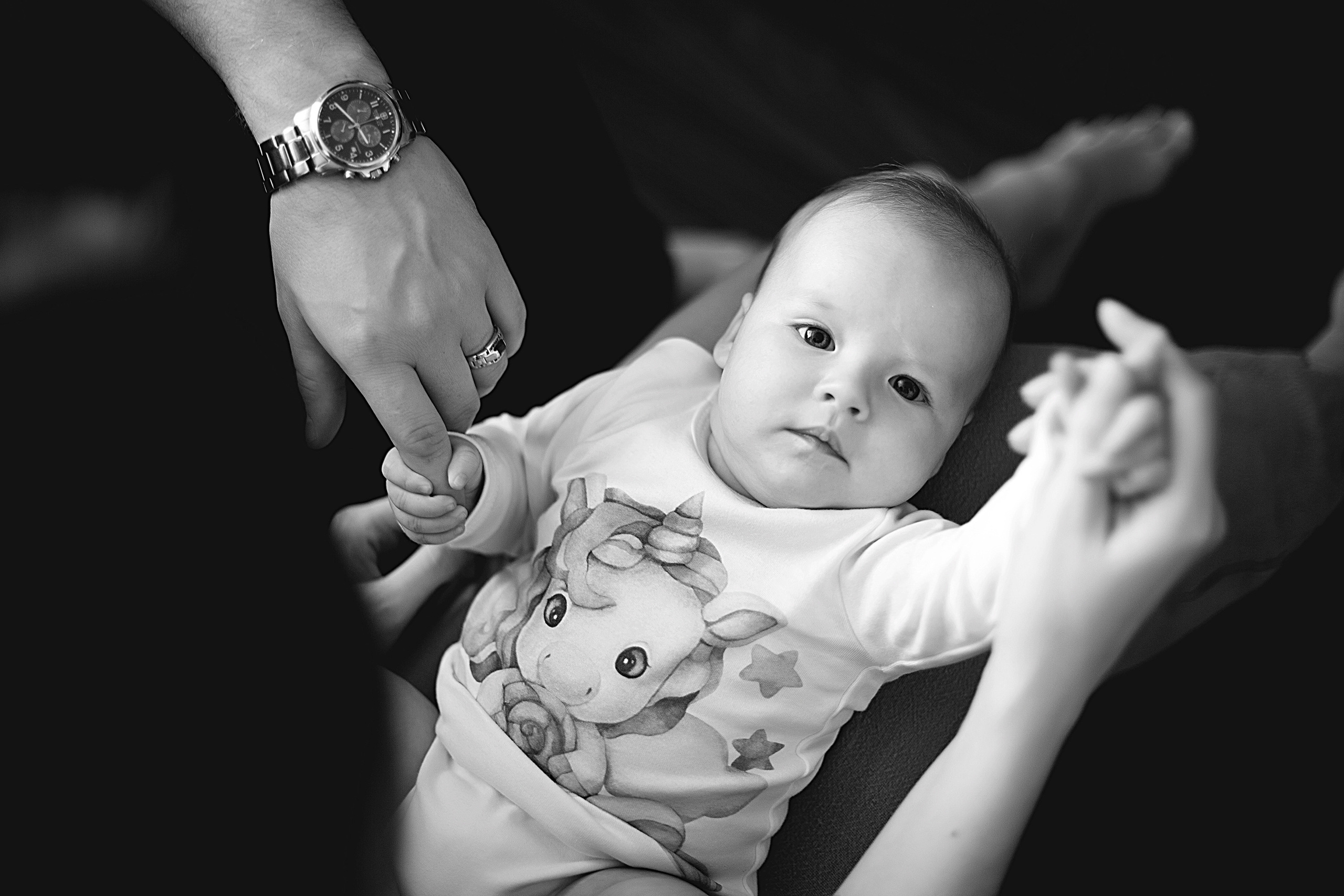 Домашнии ЧБ Истории. Фотограф новорожденных и детей до года в Новосибирске Ka