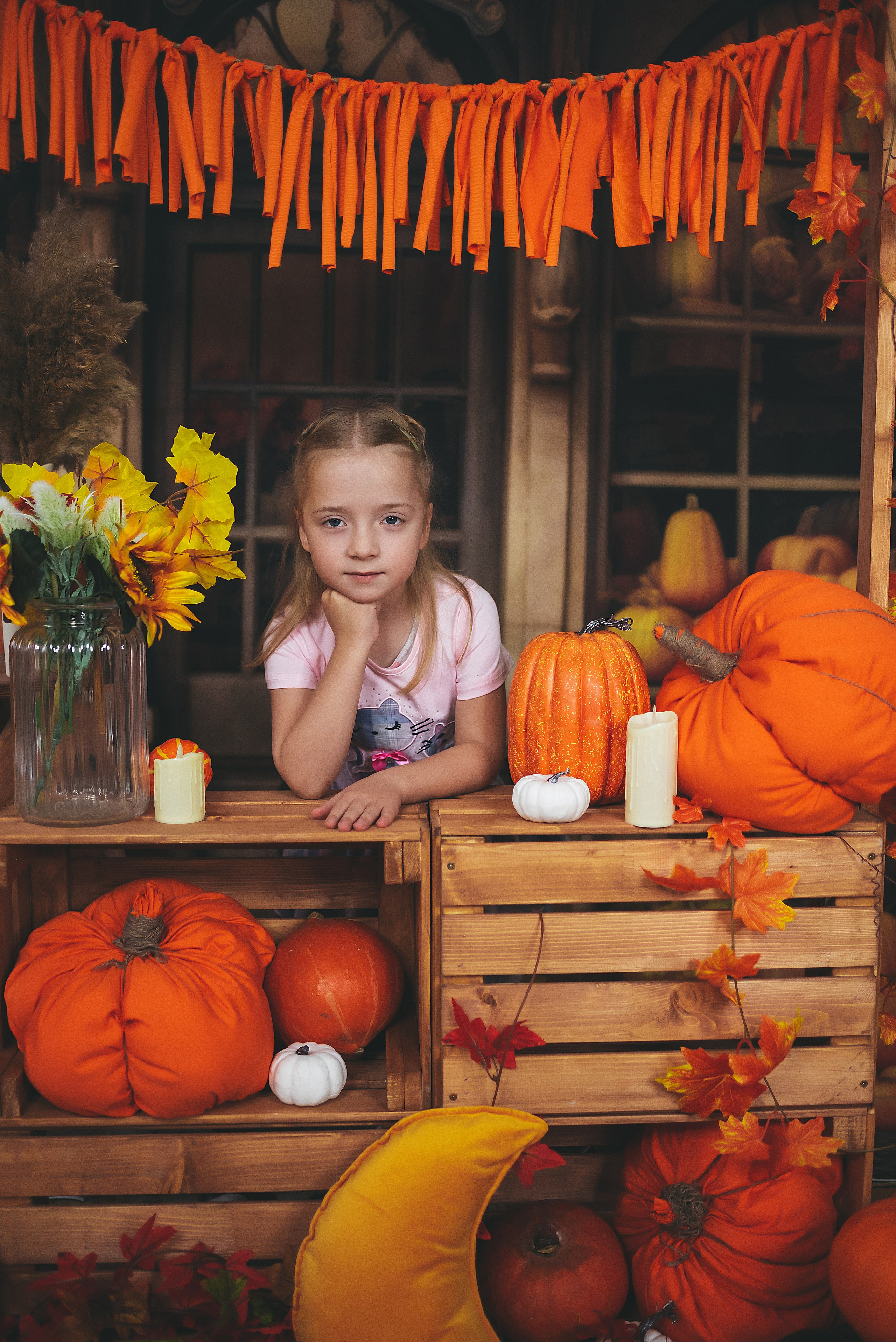 ПРОЕКТ осенний «Тыковки». Семейный и детский фотограф в Тейково