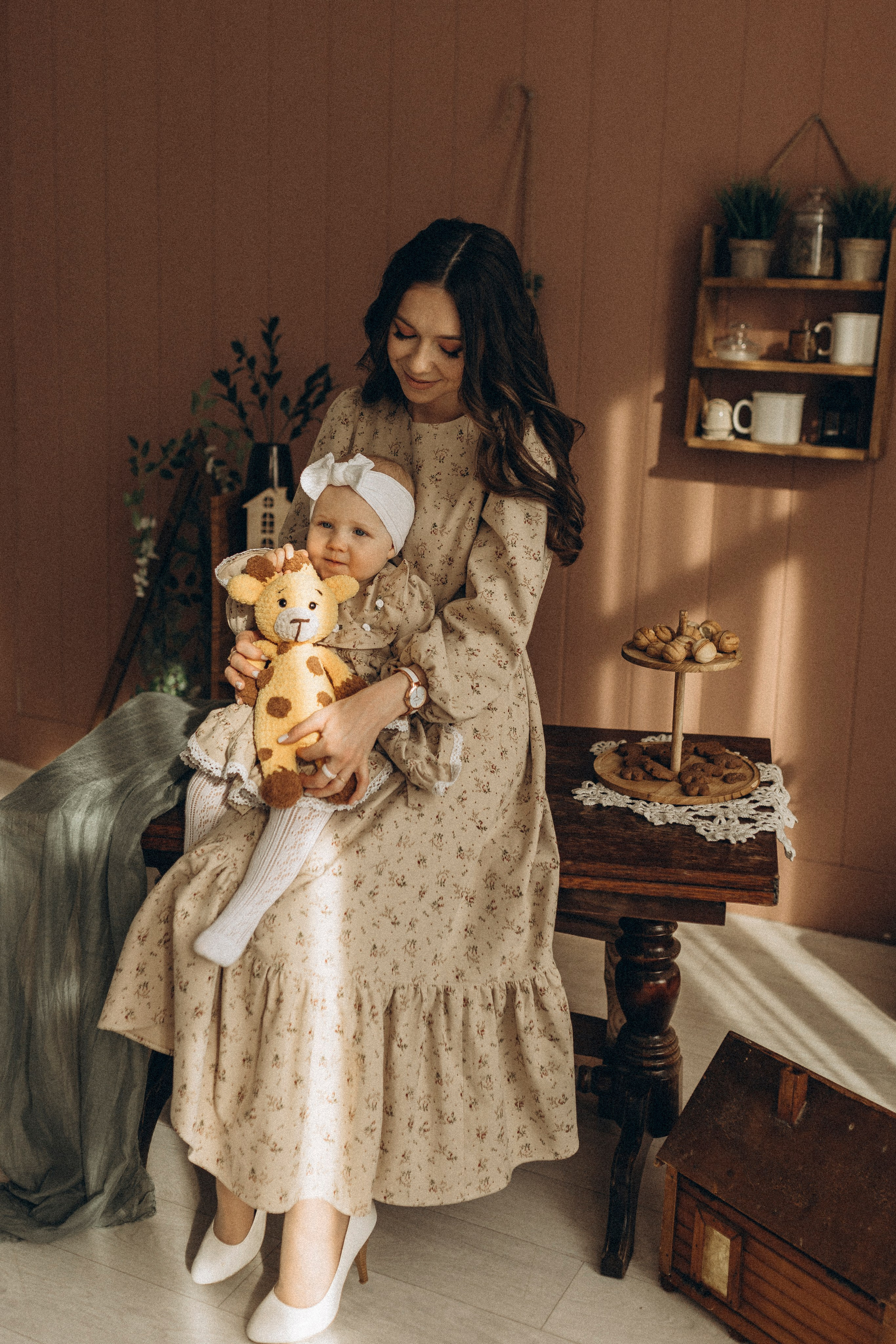 Сьемка годика для Анечки. Семейный и детский фотограф в Рязани Васюгова Мария