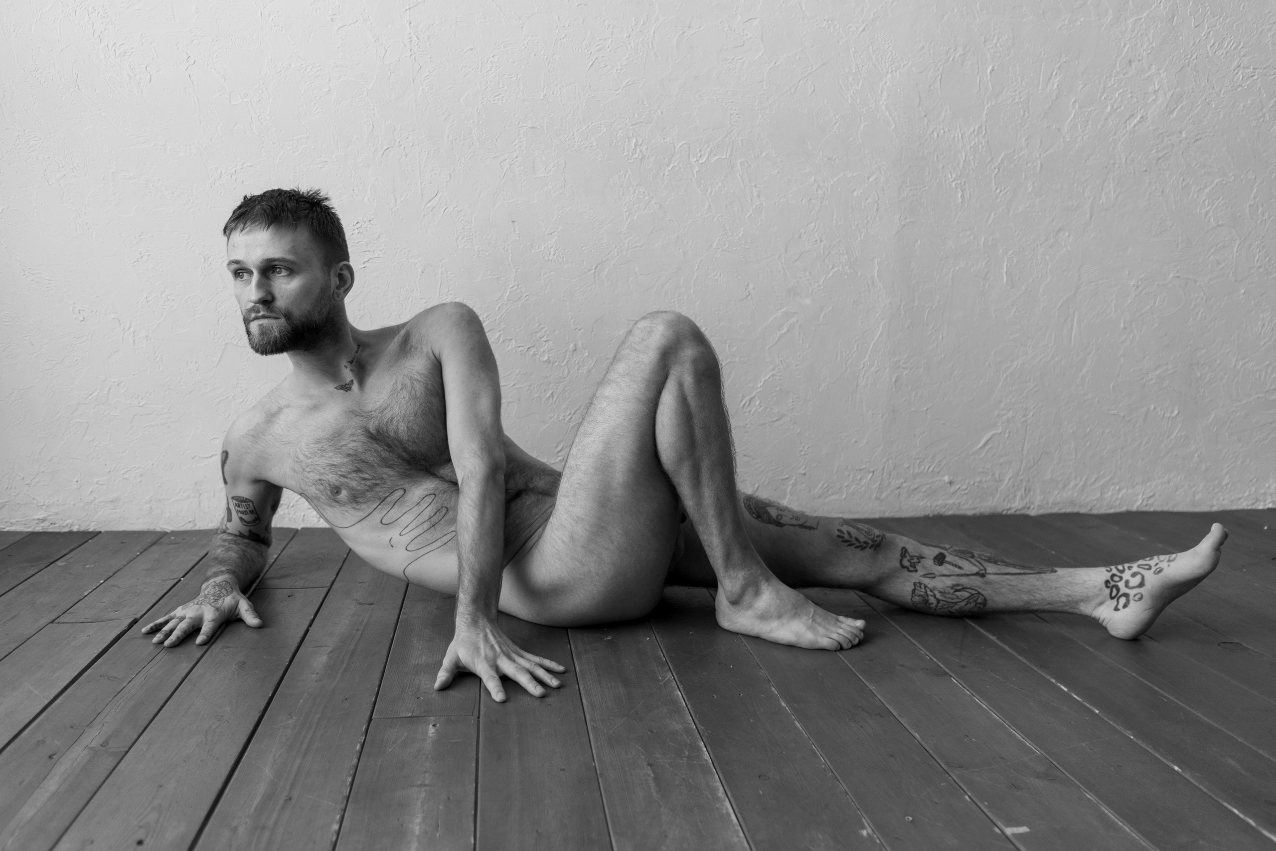 Мужская съёмка ню. Фотограф Елизавета Потешкина