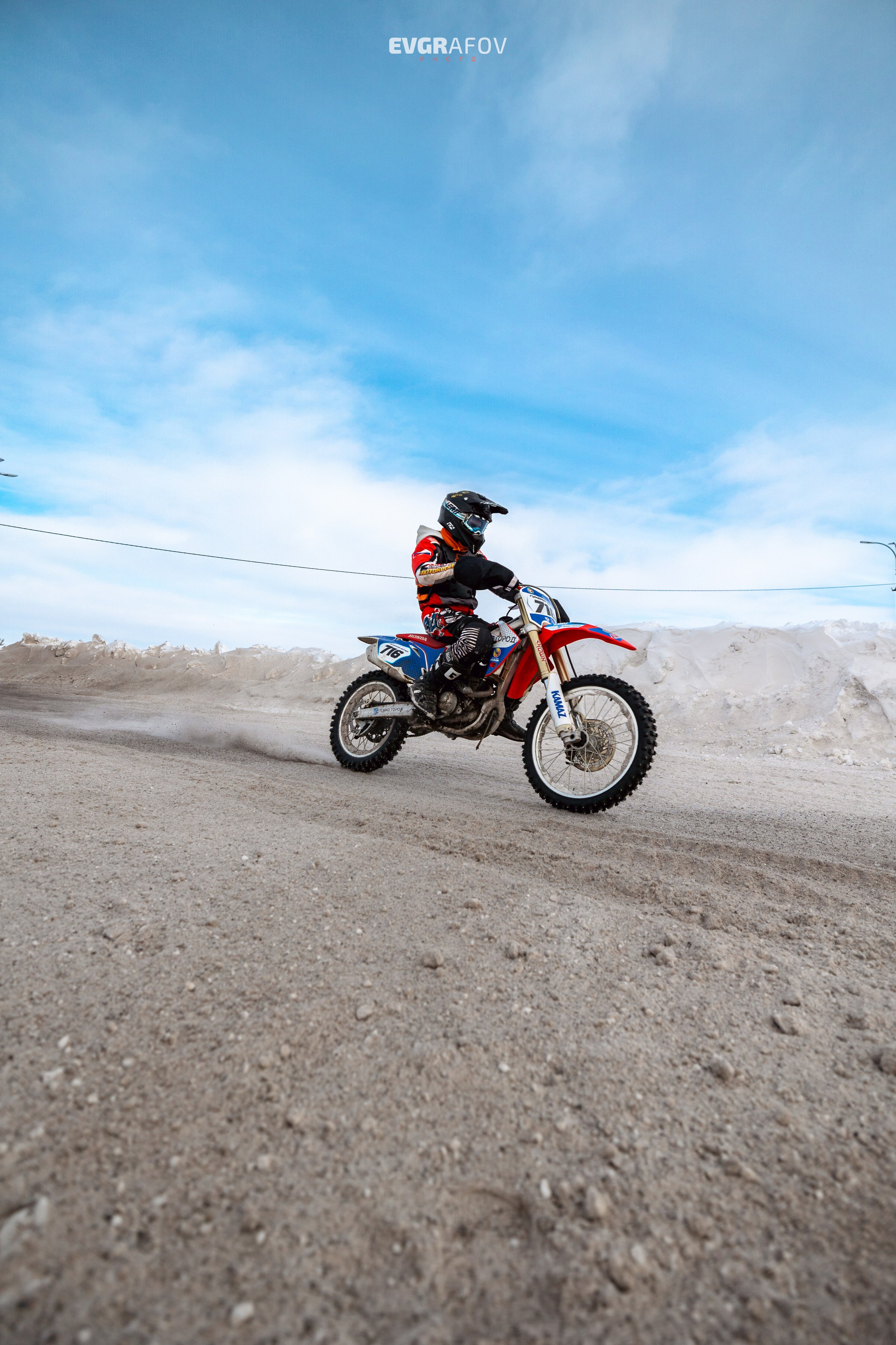 Открытый кубок Республики Татарстан по мотокроссу 3 этап. 4 февраля 2024 г. Фотограф Евграфов Александр