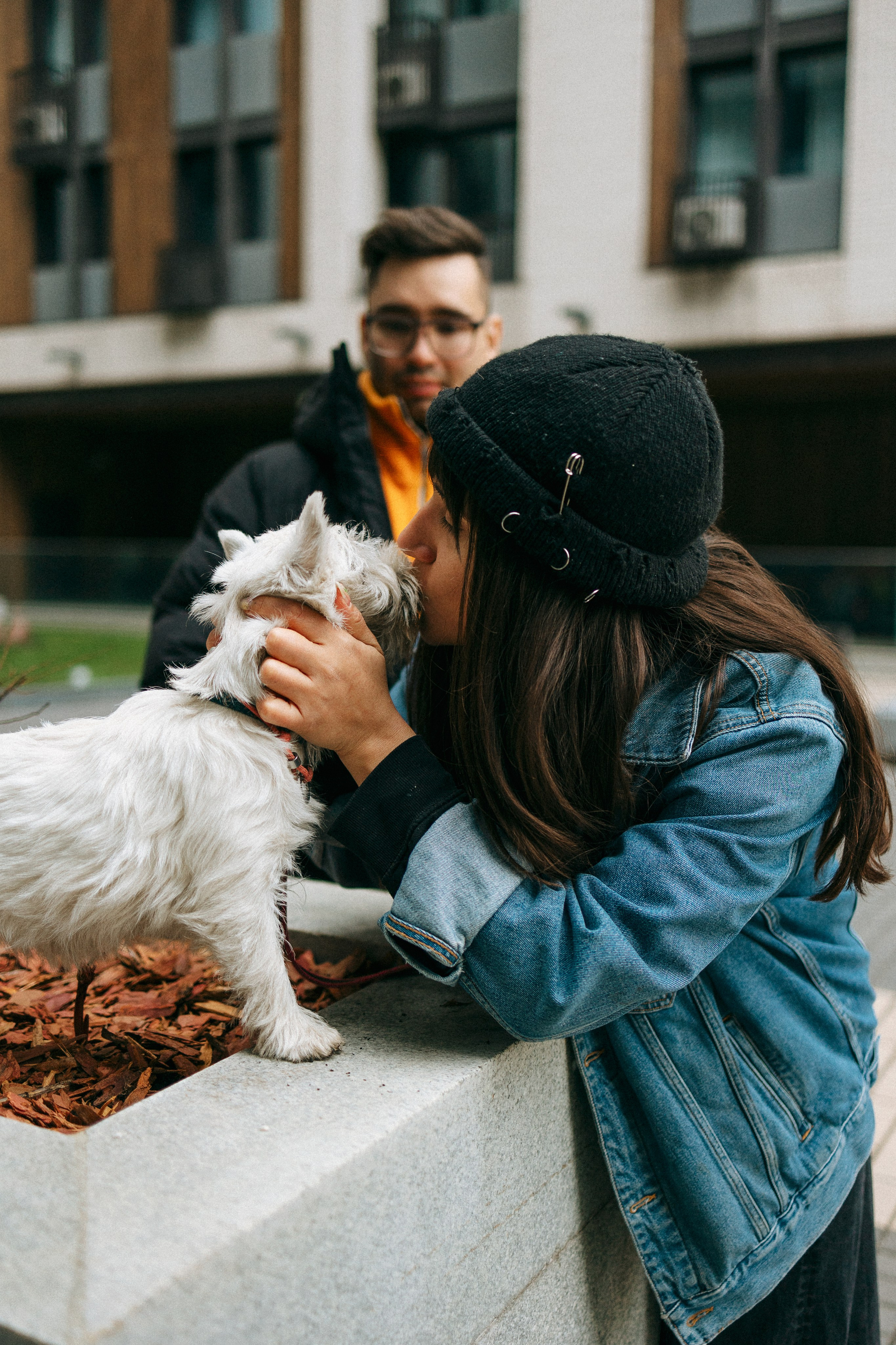Снежуля, Мари и Саша. Фотограф анималист Анастасия Пикей