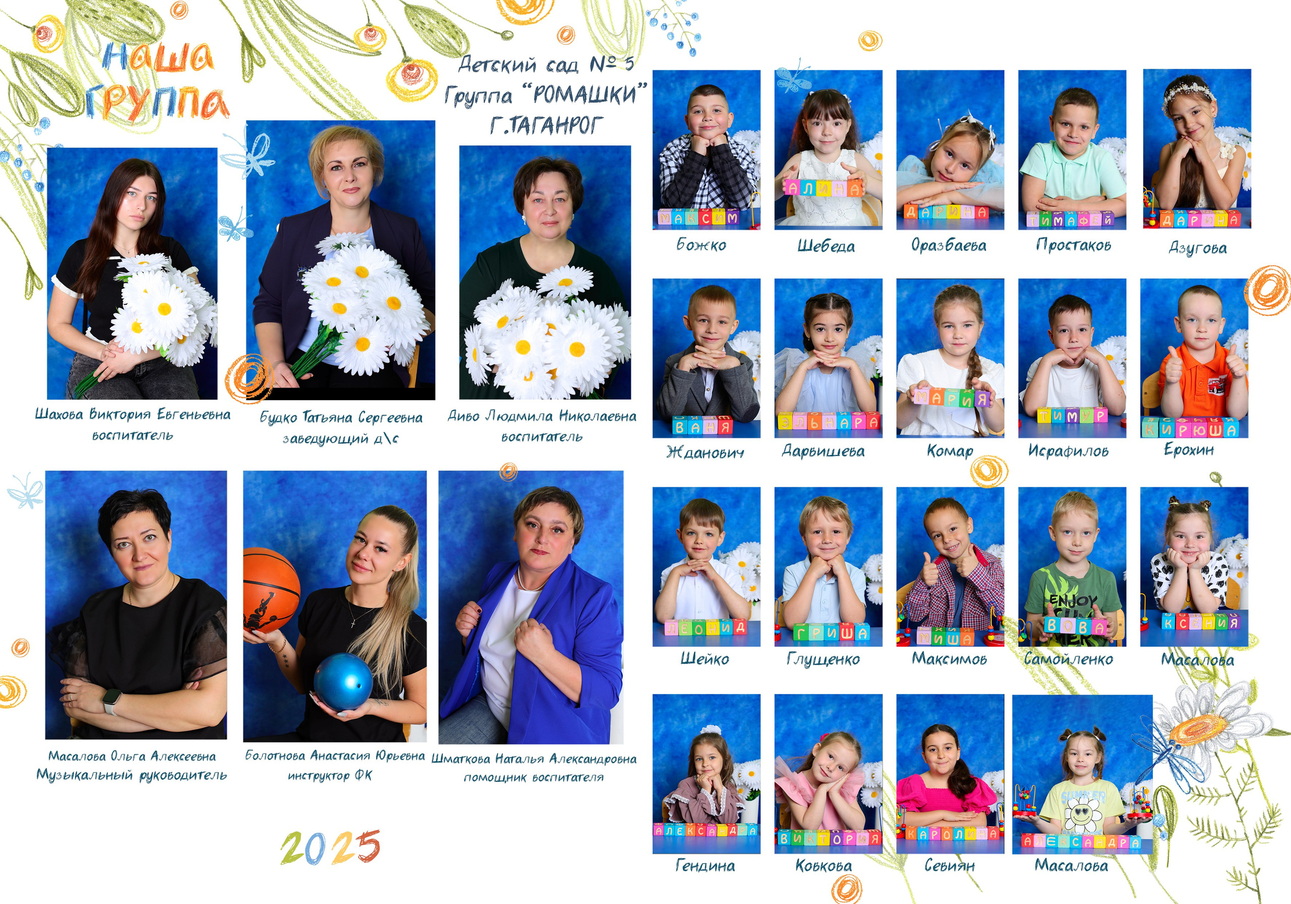 Виньетка дс. Выпускные альбомы в Таганроге и Ростовской Области