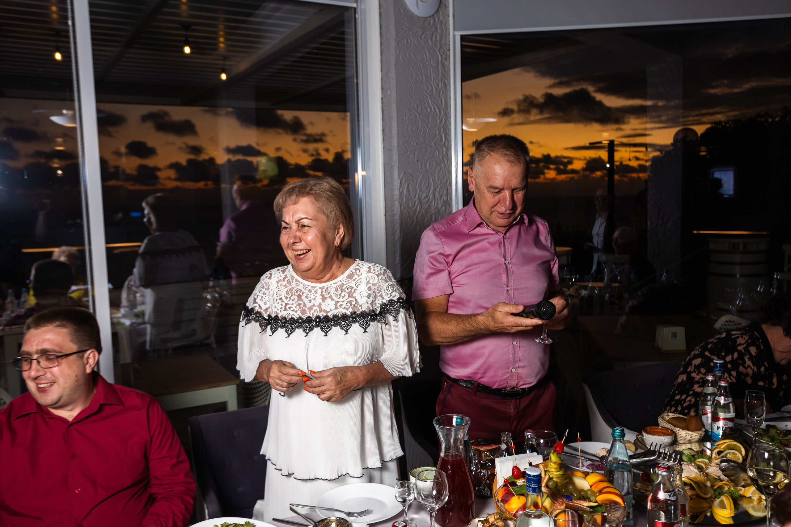 Юбилей в кафе «Парус». Репортажный фотограф Анапа