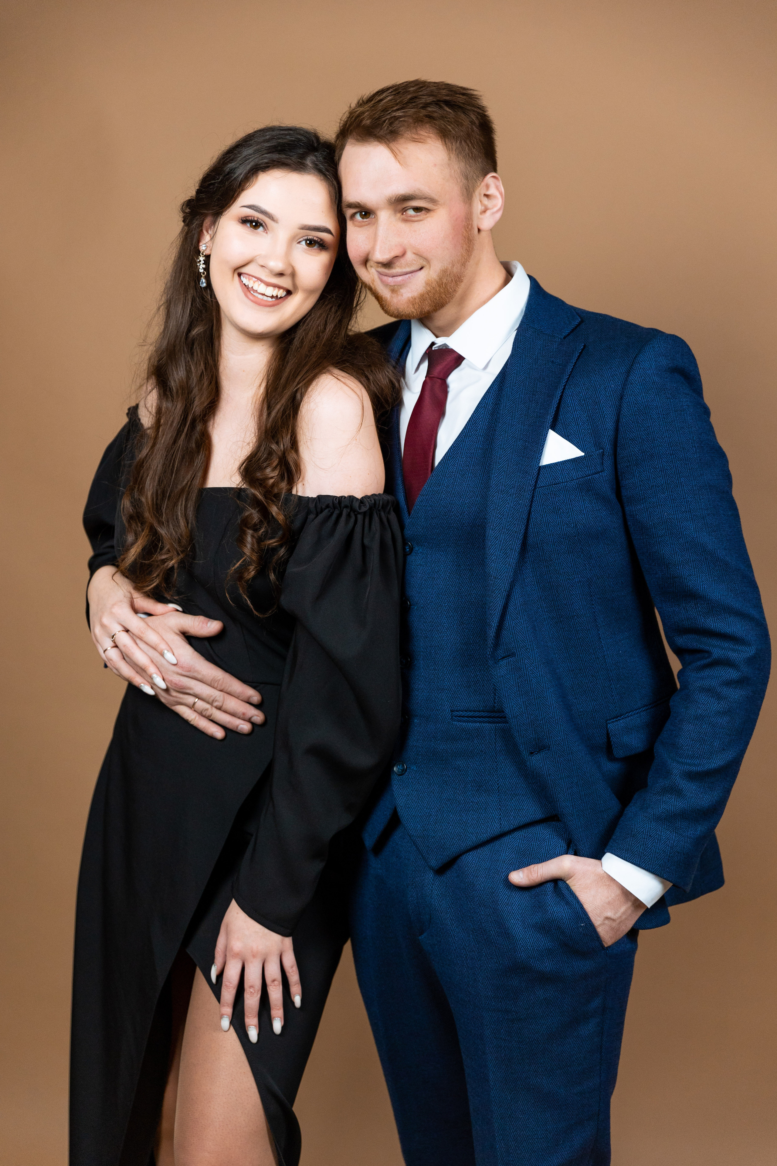 Фотосессия Маши и Никиты в студии. Семейный и Персональный фотограф в Пензе