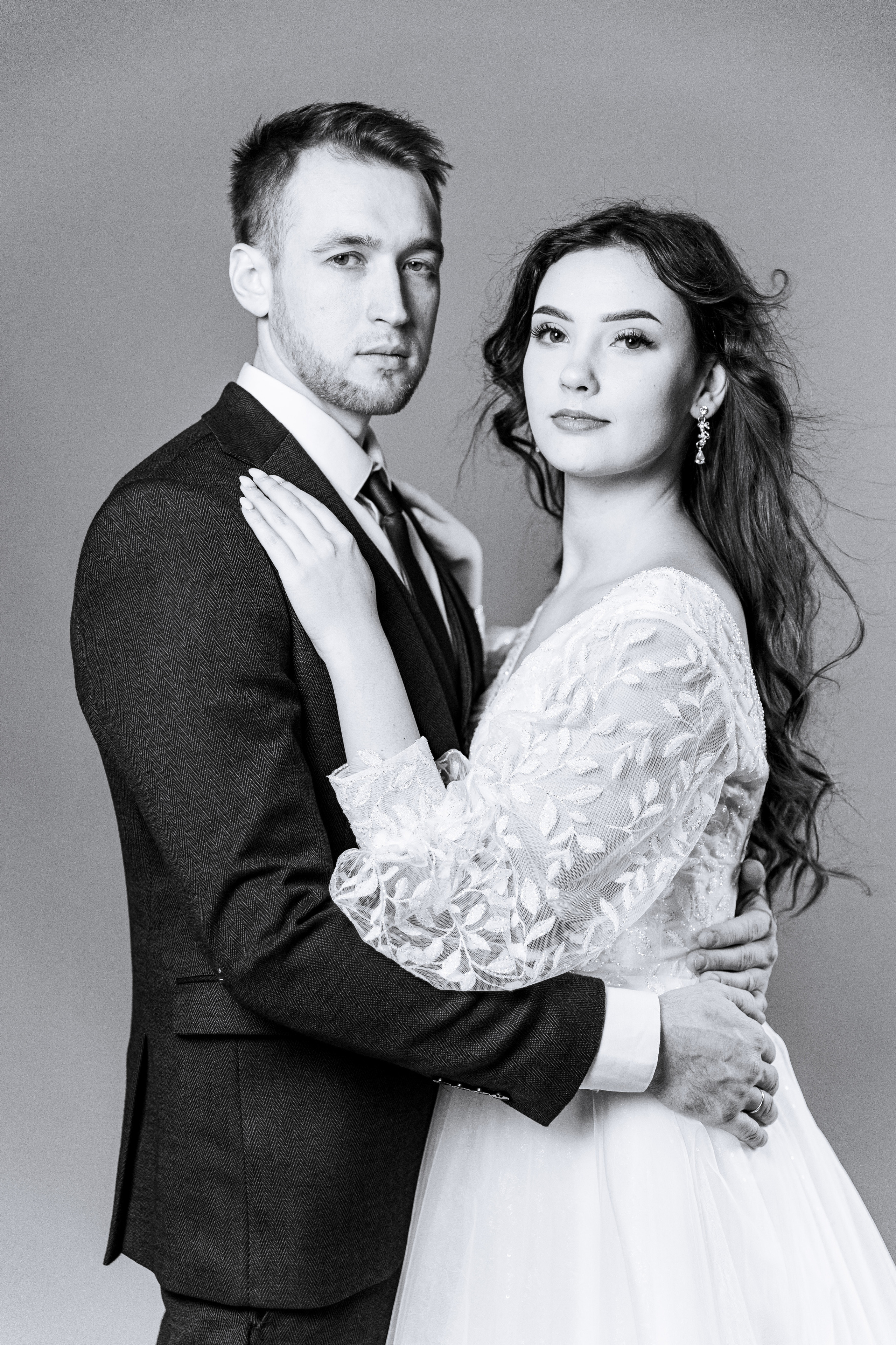 Маша и Никита. Свадебный студийный минимализм. Семейный и Персональный фотограф в Пензе