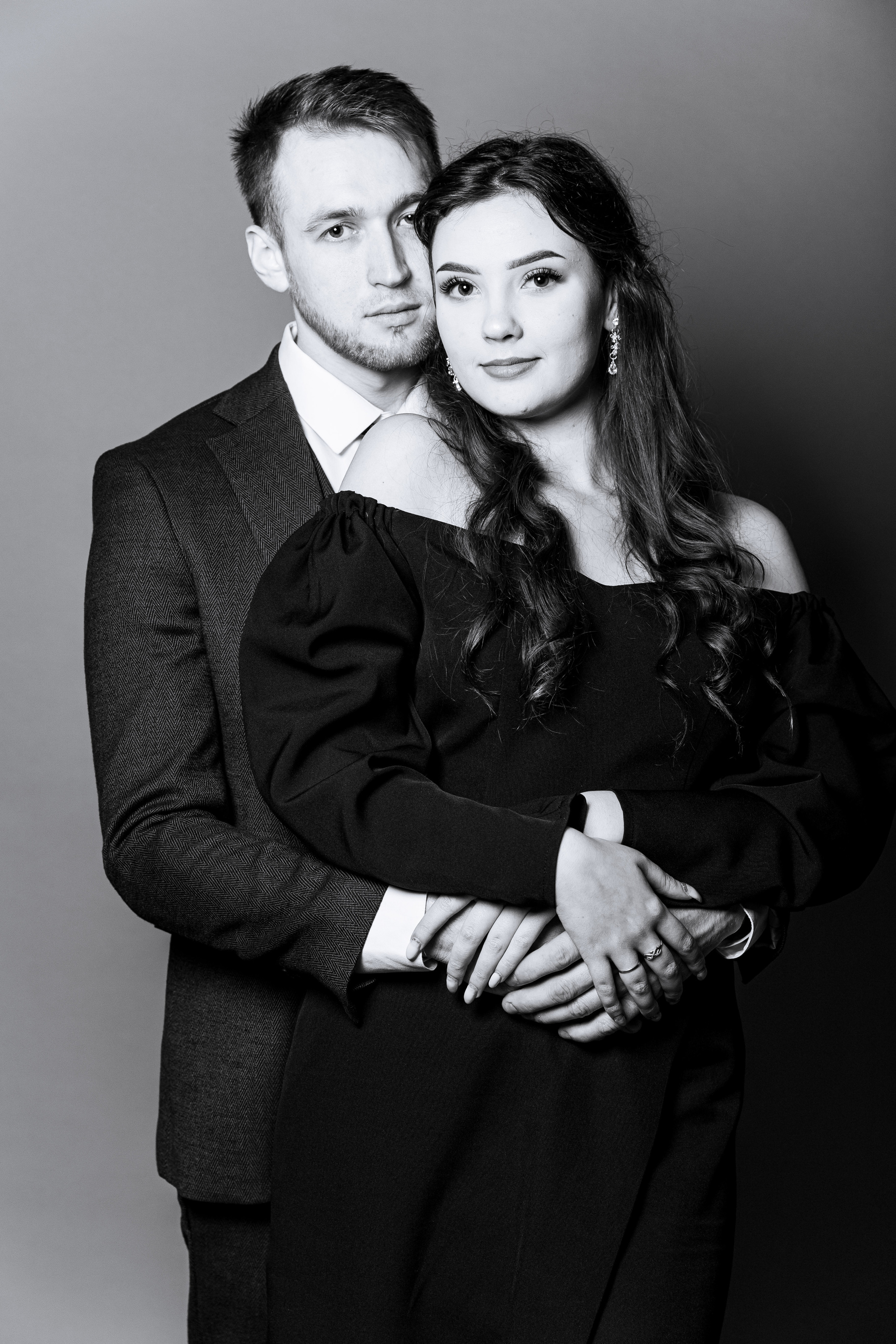 Фотосессия Маши и Никиты в студии. Семейный и Персональный фотограф в Пензе