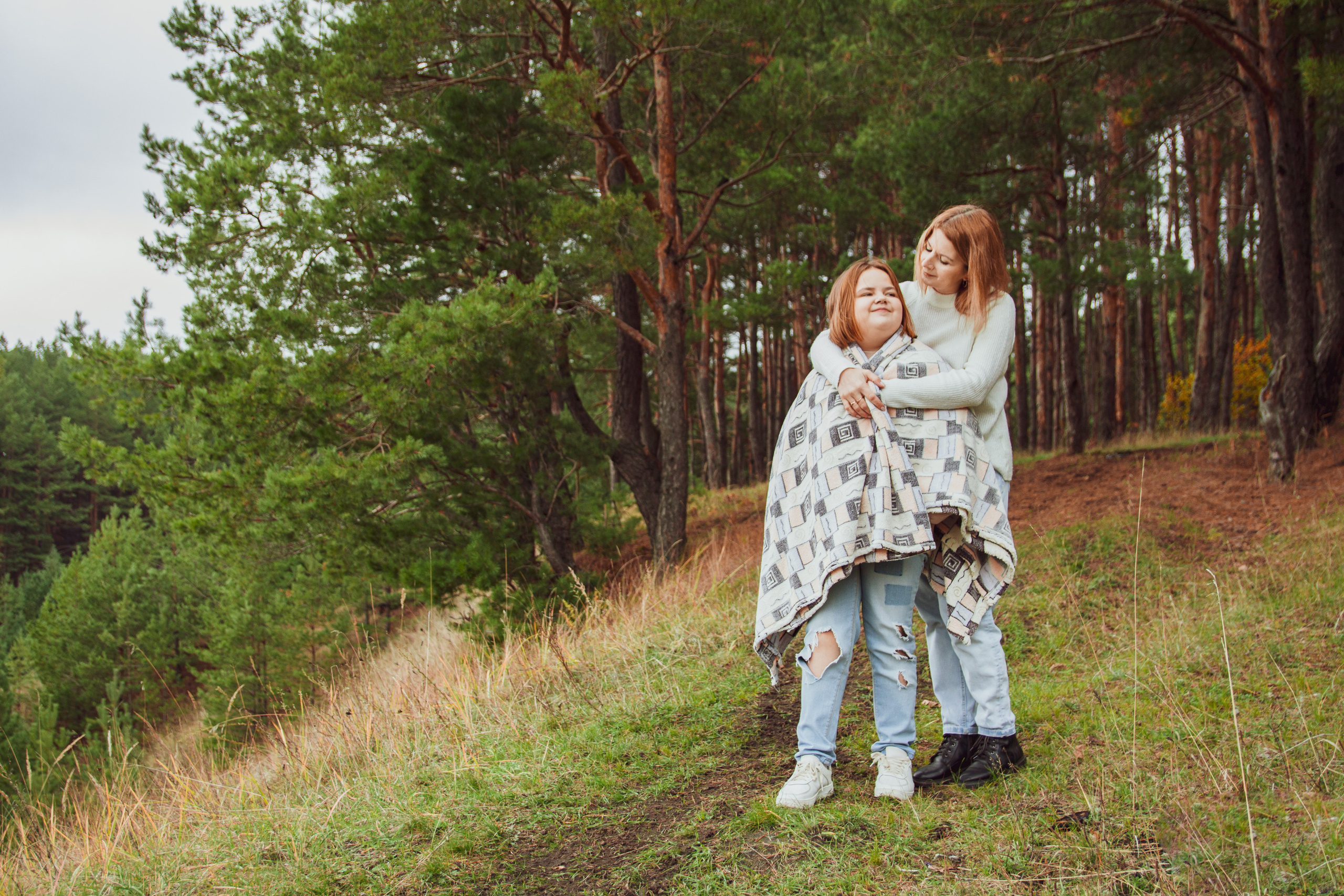 Прогулка в лесу. Семейный и Персональный фотограф в Пензе