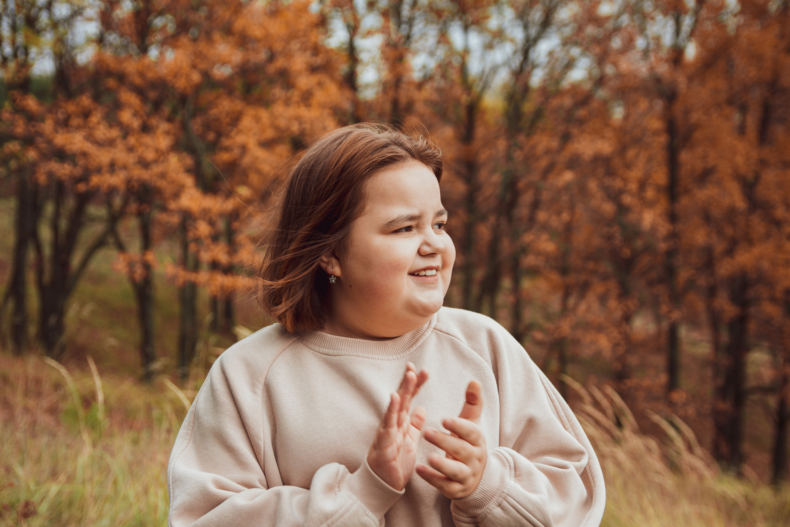 Прогулка в лесу. Семейный и Персональный фотограф в Пензе