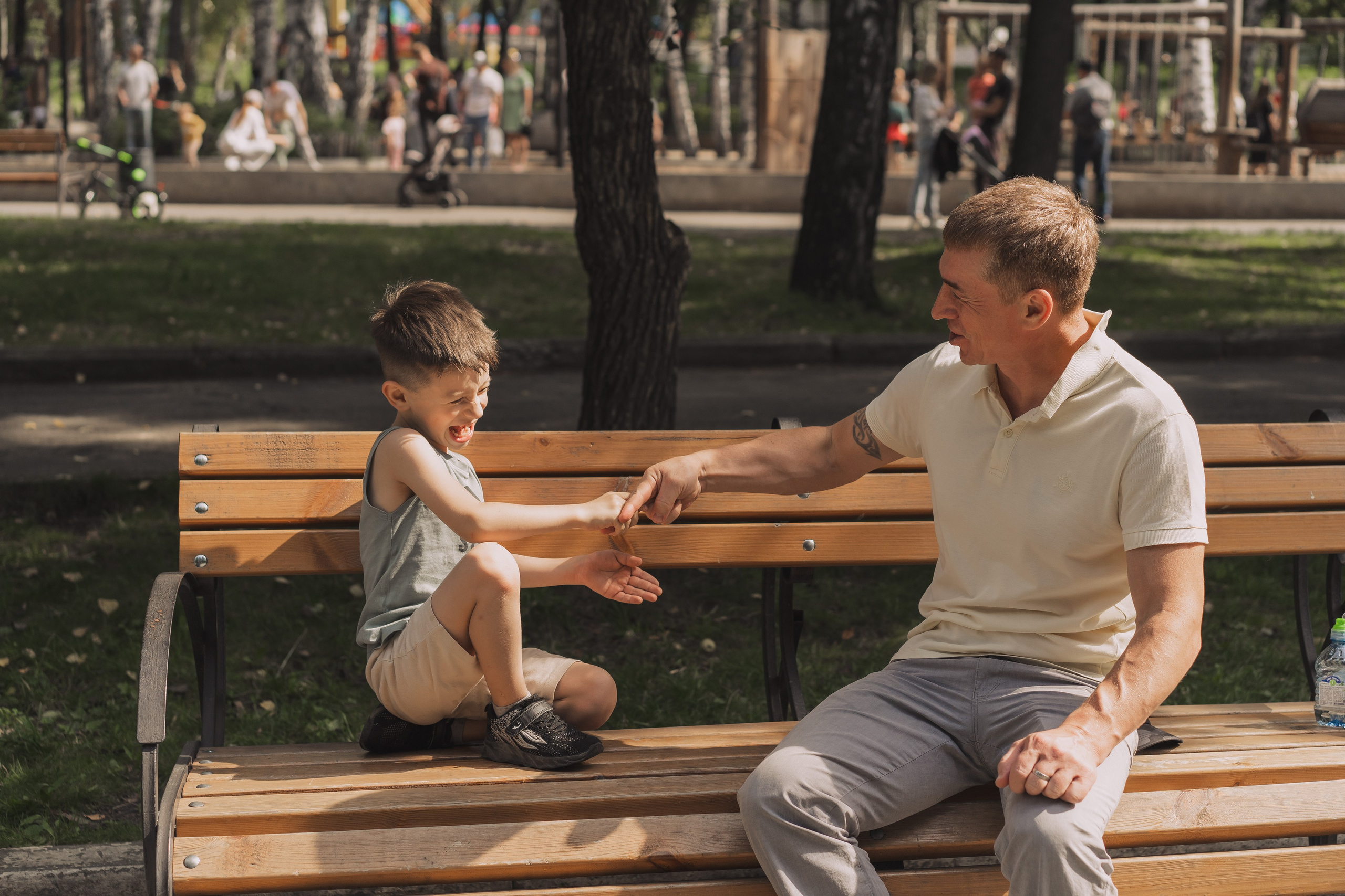 Прогулка в парке. Семейный фотограф Екатеринбург Татьяна Девятых