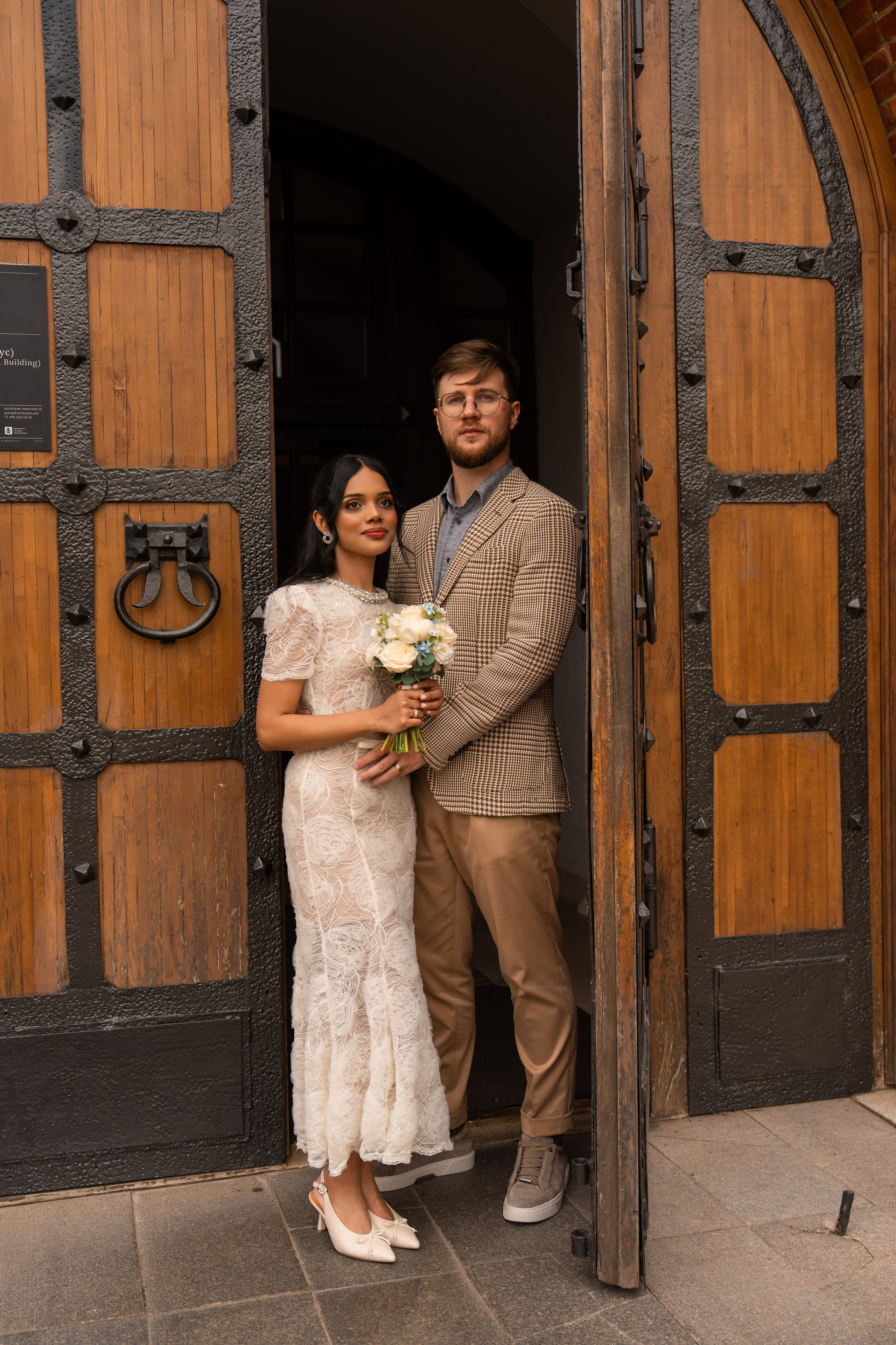 Максим и Харша, Царицыно. Свадебный фотограф в Москве Анна Полушина