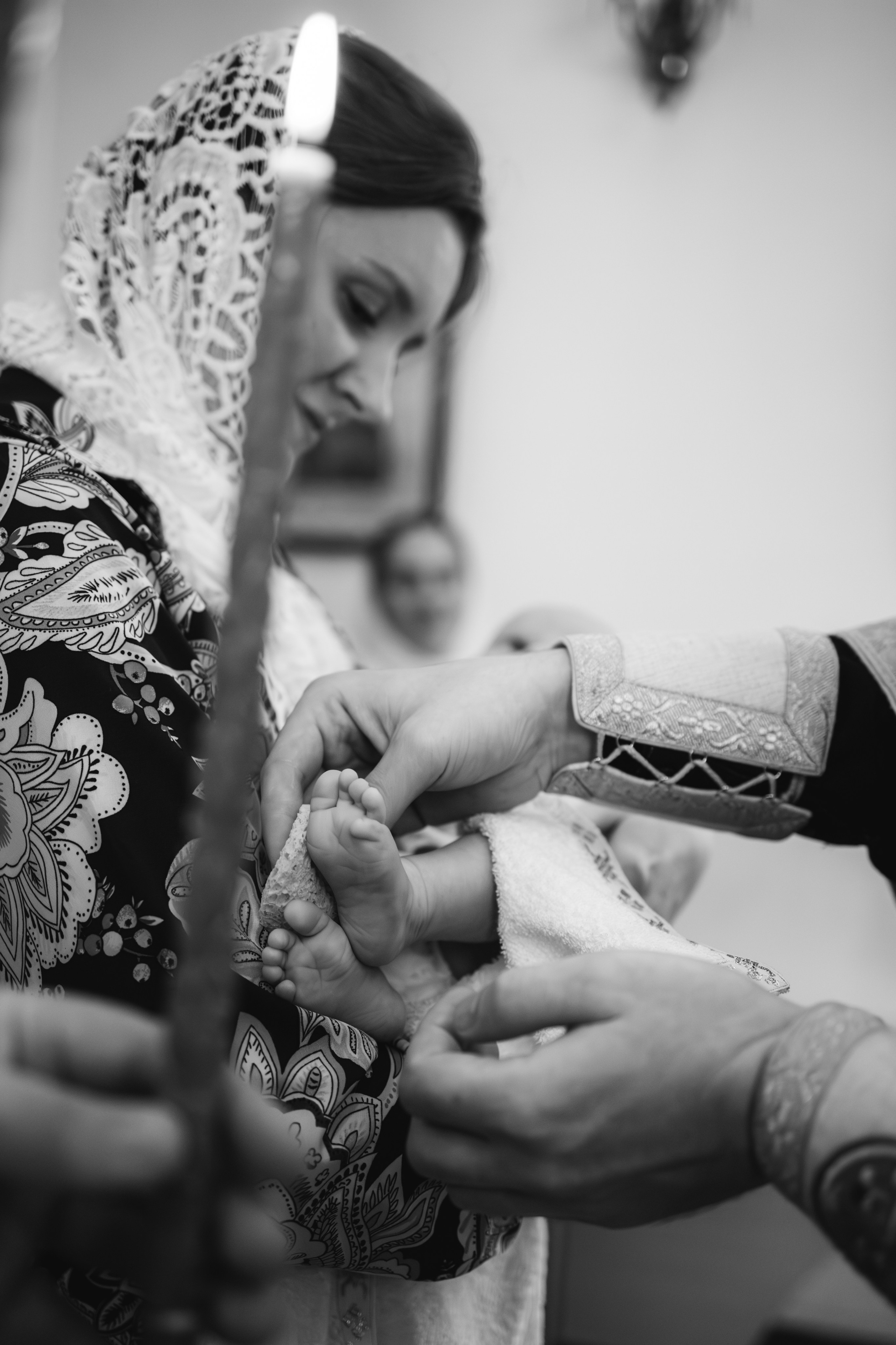 Крещение в православном храме. Семейный фотограф в Минске — Алина Тиханович