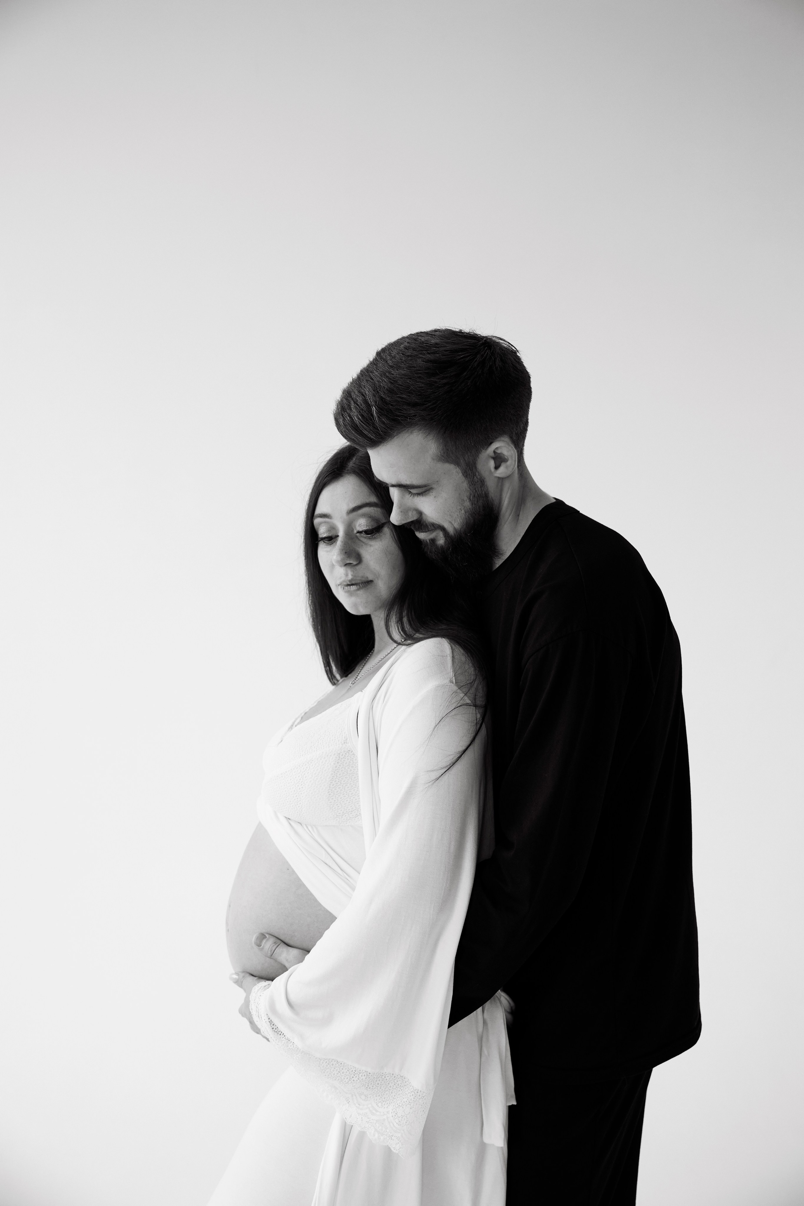 Фотосессия беременности в студии. Портретный, семейный, свадебный фотограф в Магадане — Екатерина Литвин