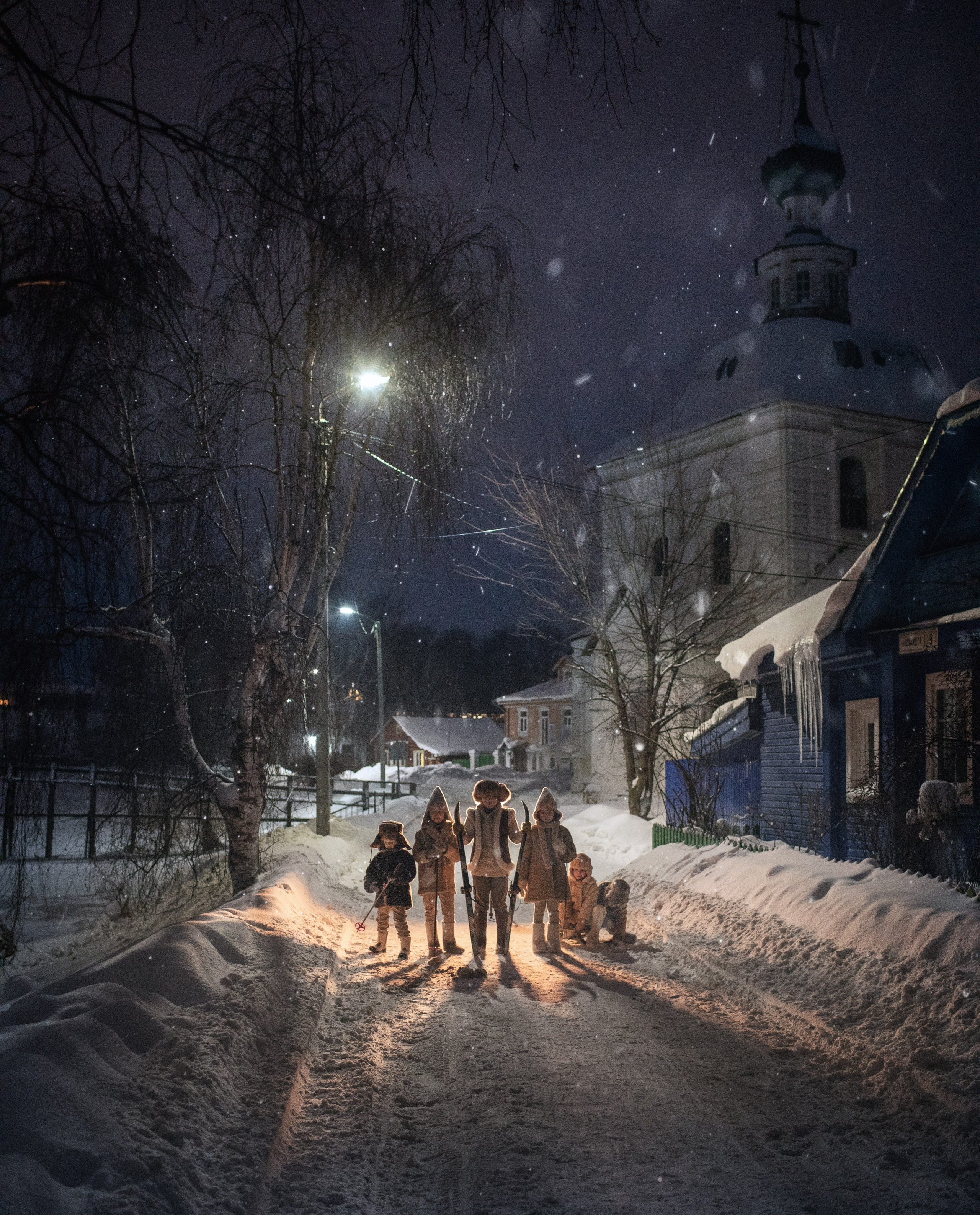 Зимний Суздаль. Детский и семейный фотограф