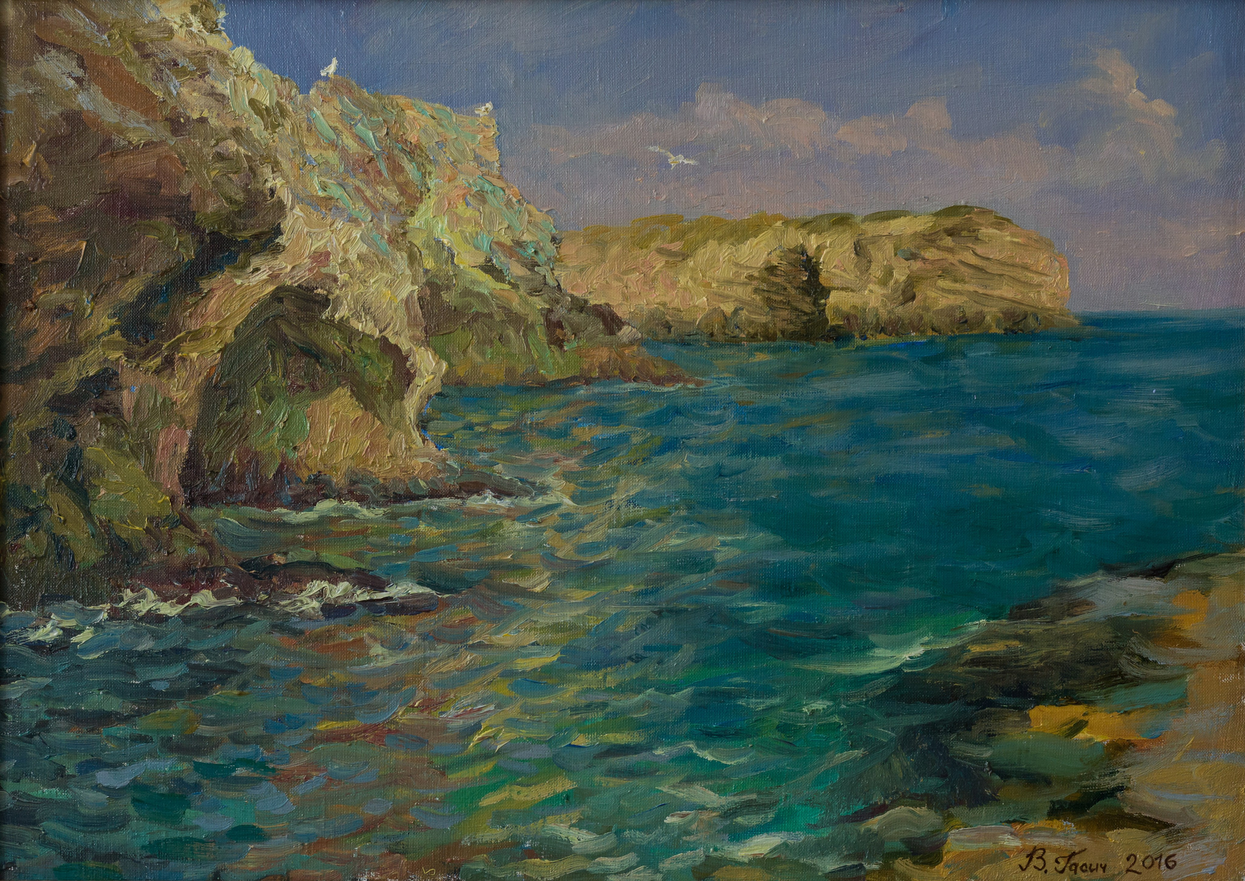 Крым. Художник Василий Гасич