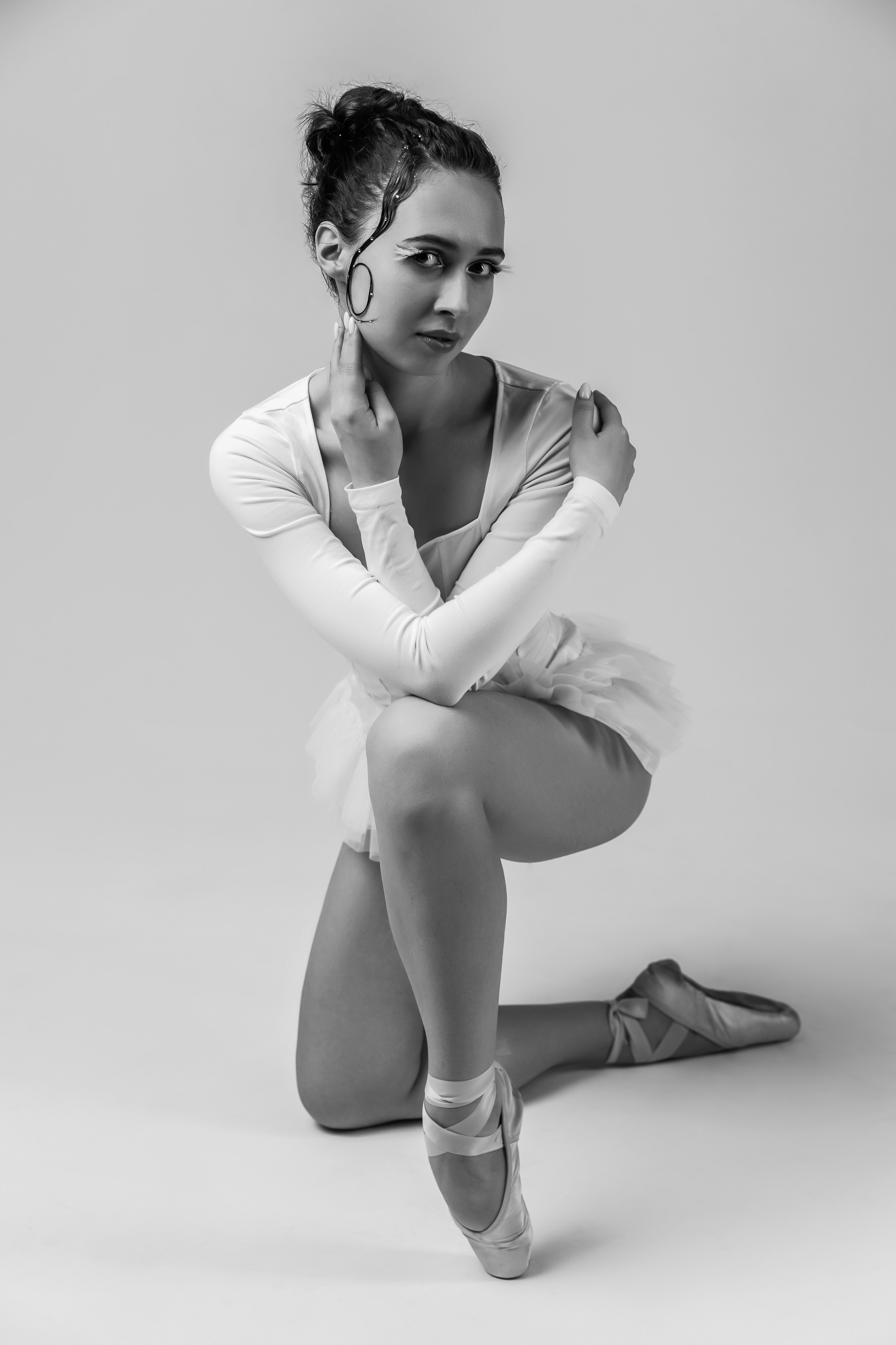 Женская фотосессия на циклораме. Семейный и женский фотограф в Москве Надежда Воробьева