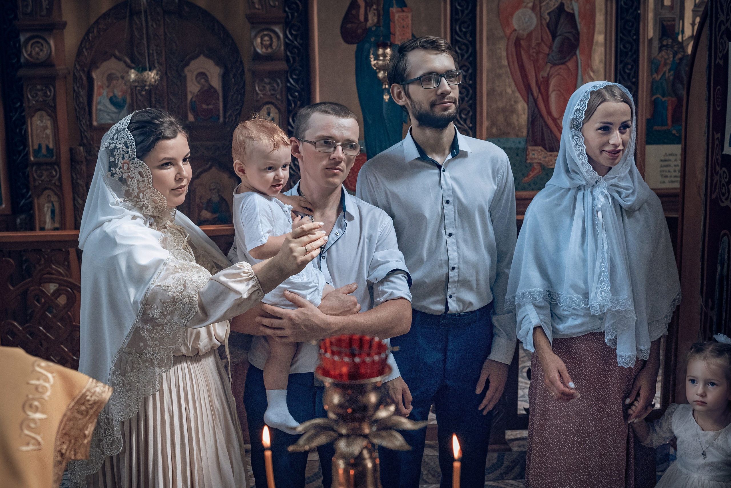 Съемка крещения в Красноярске. Фотографы крещения/венчания  Красноярск Татьяна и Вячеслав Переваловы