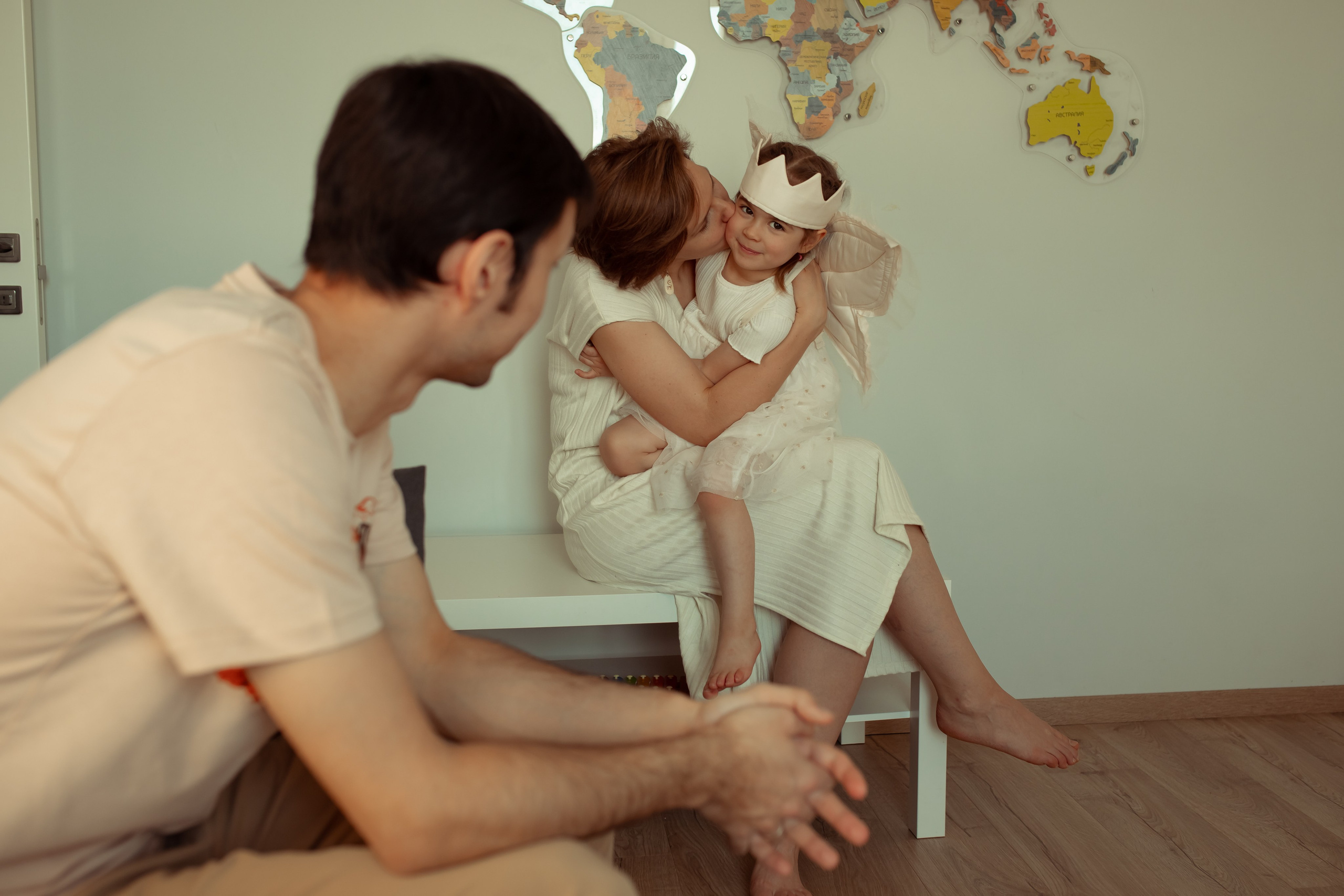 Александра, Максим, Евгений и Ксюша. Семейный и детский фотограф в Москве Дорогова Екатерина