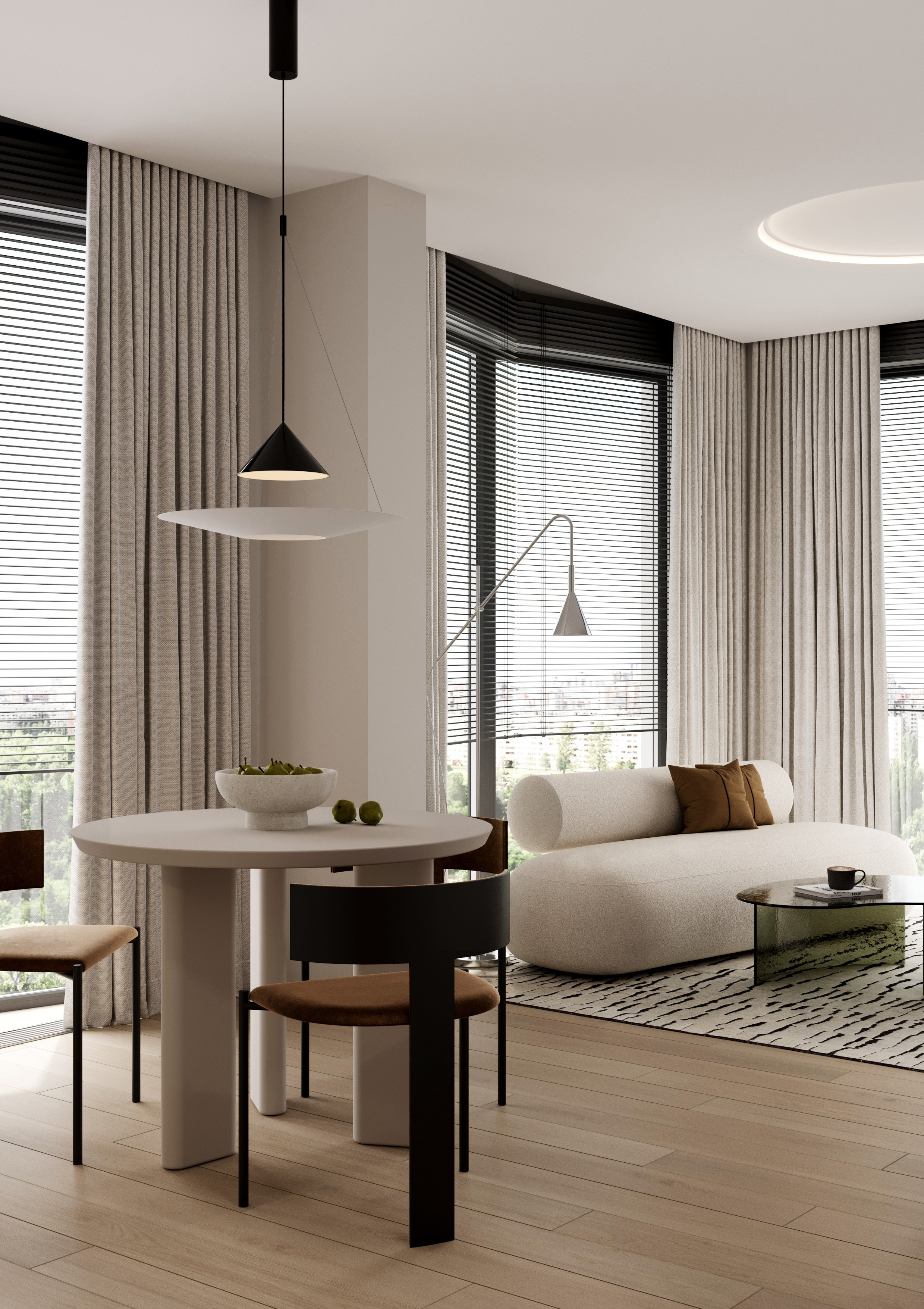 Дизайн студия Уютная Квартира|ЖК Акценты. Интерьерная 3D визуализация