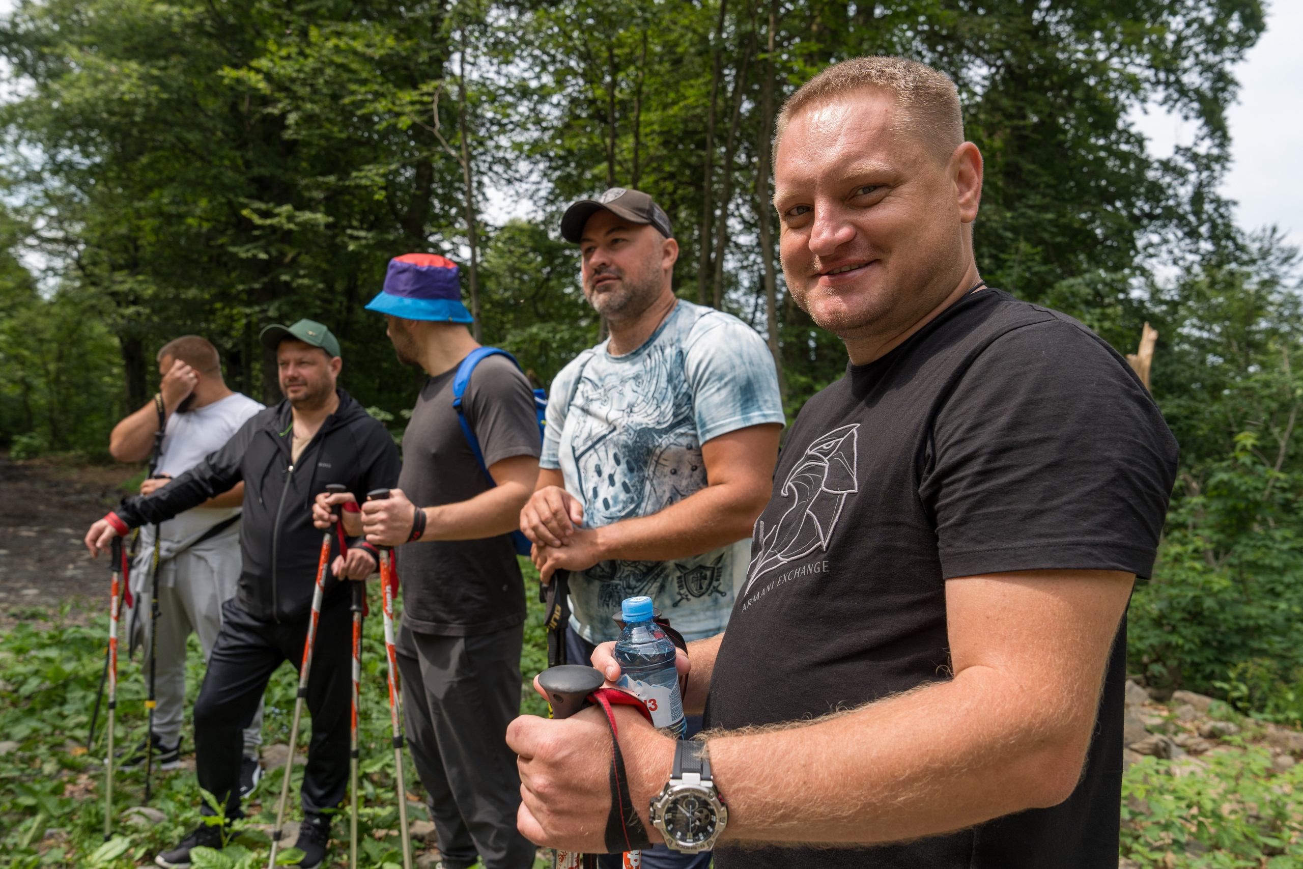 MICE мероприятие для компании «Доставка морем»: хайкинг к Ачипсинским водопадам. Репортажный фотограф в Красной Поляне и Сочи Павлюченко Екатерина